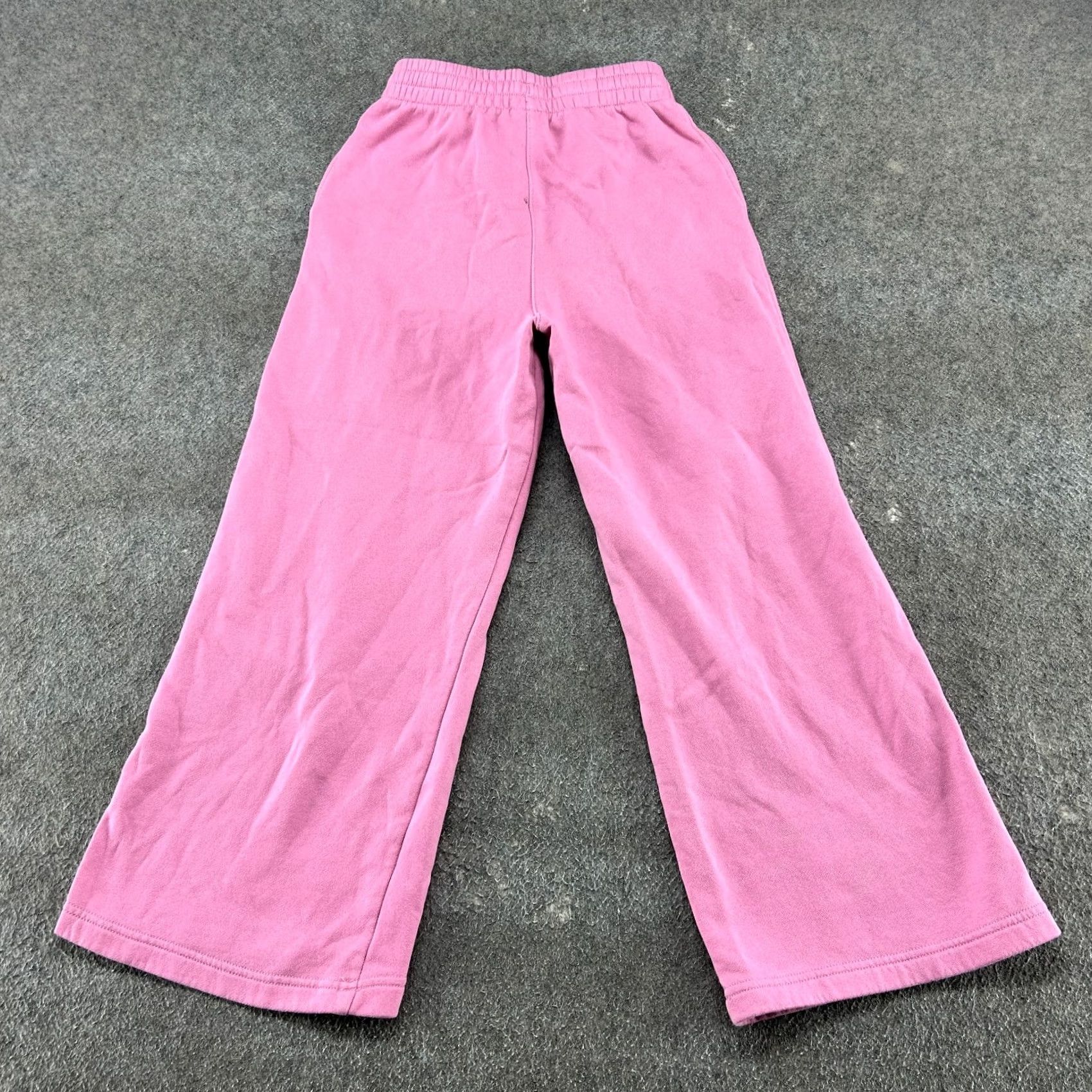 Nike Nike Pants Womens M Pink Sweat Fleece Swoosh Cotton Drawstring Baggy Wide Leg Pants Womens M Pink Sweatpants Swoosh Cotton Blend Pockets Elastic Waist Size 32" / US 10 / IT 46 - 7 Thumbnail
