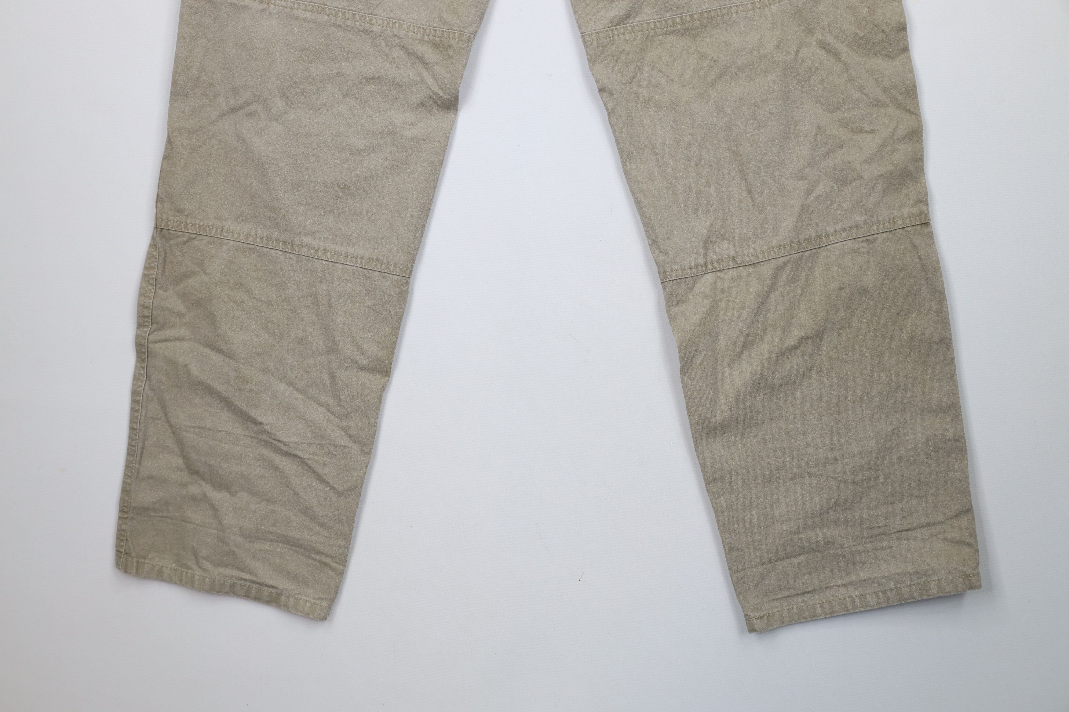 Vintage Vintage 90s Streetwear Stonewash Double Knee Cargo Pants Size US 34 / EU 50 - 14 Thumbnail