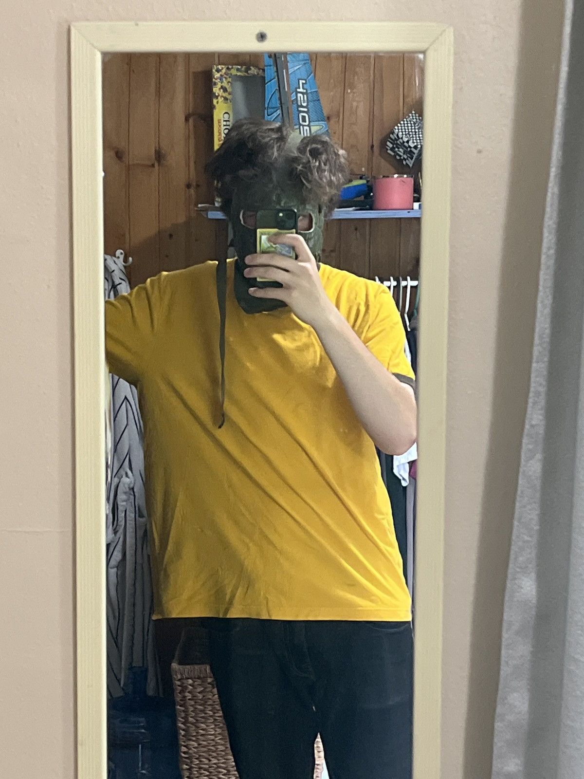 Old Navy Yellow Over sized Tshirt Size US XL / EU 56 / 4 - 3 Thumbnail