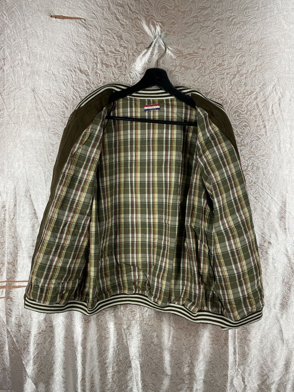 Japanese Brand Vintage SHIELD Good Canadian Trip Varsity Bomber Jacket Size US M / EU 48-50 / 2 - 9 Thumbnail