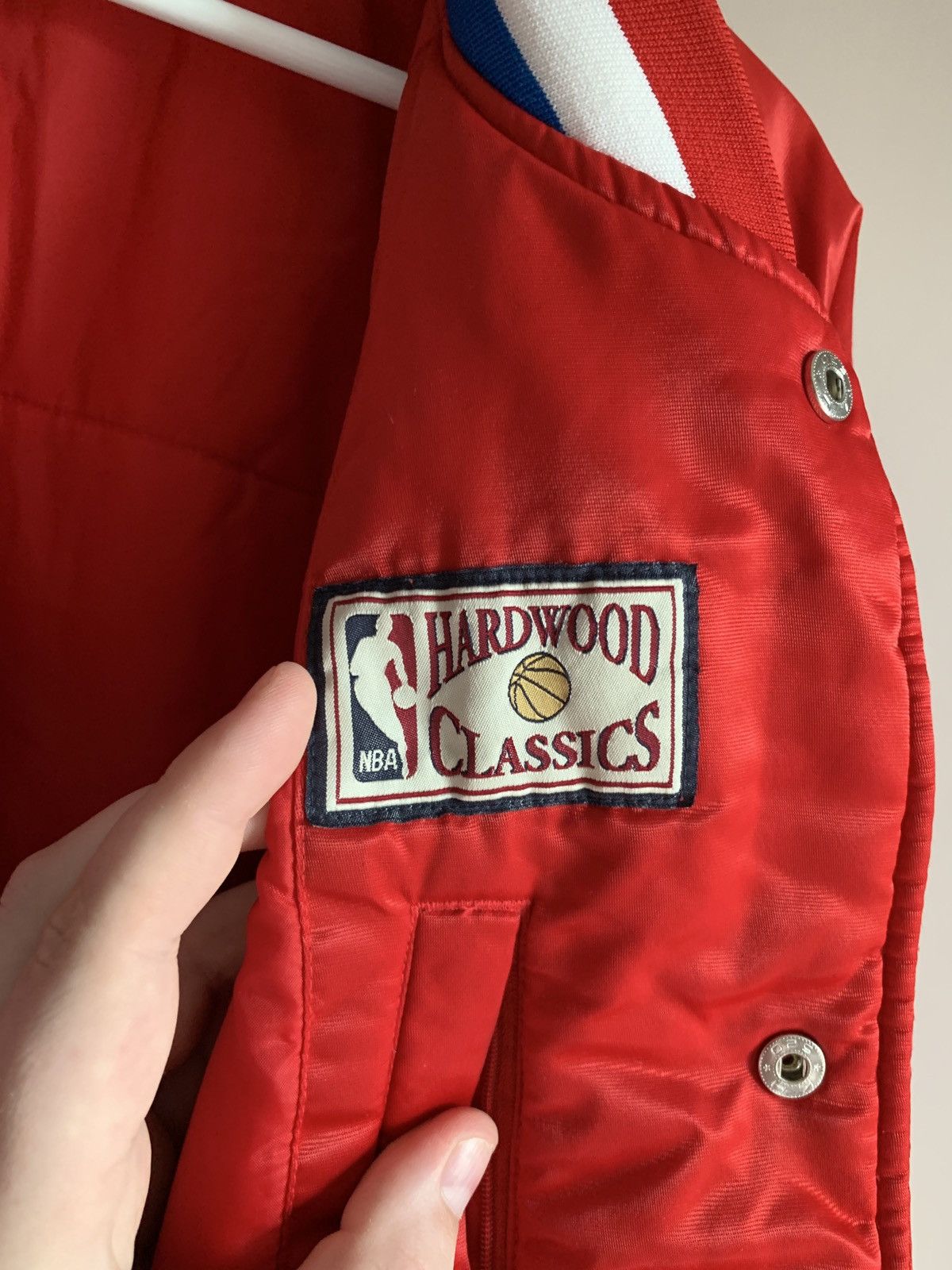 Champion Philadelphia 76ers Sixers Basketball Jacket NBA Champion L Size US L / EU 52-54 / 3 - 14 Thumbnail