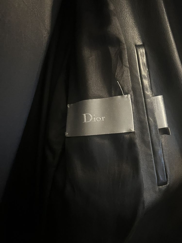 Dior Hedi Slimane SS05 Runway Leather Biker Size US S / EU 44-46 / 1 - 17 Thumbnail