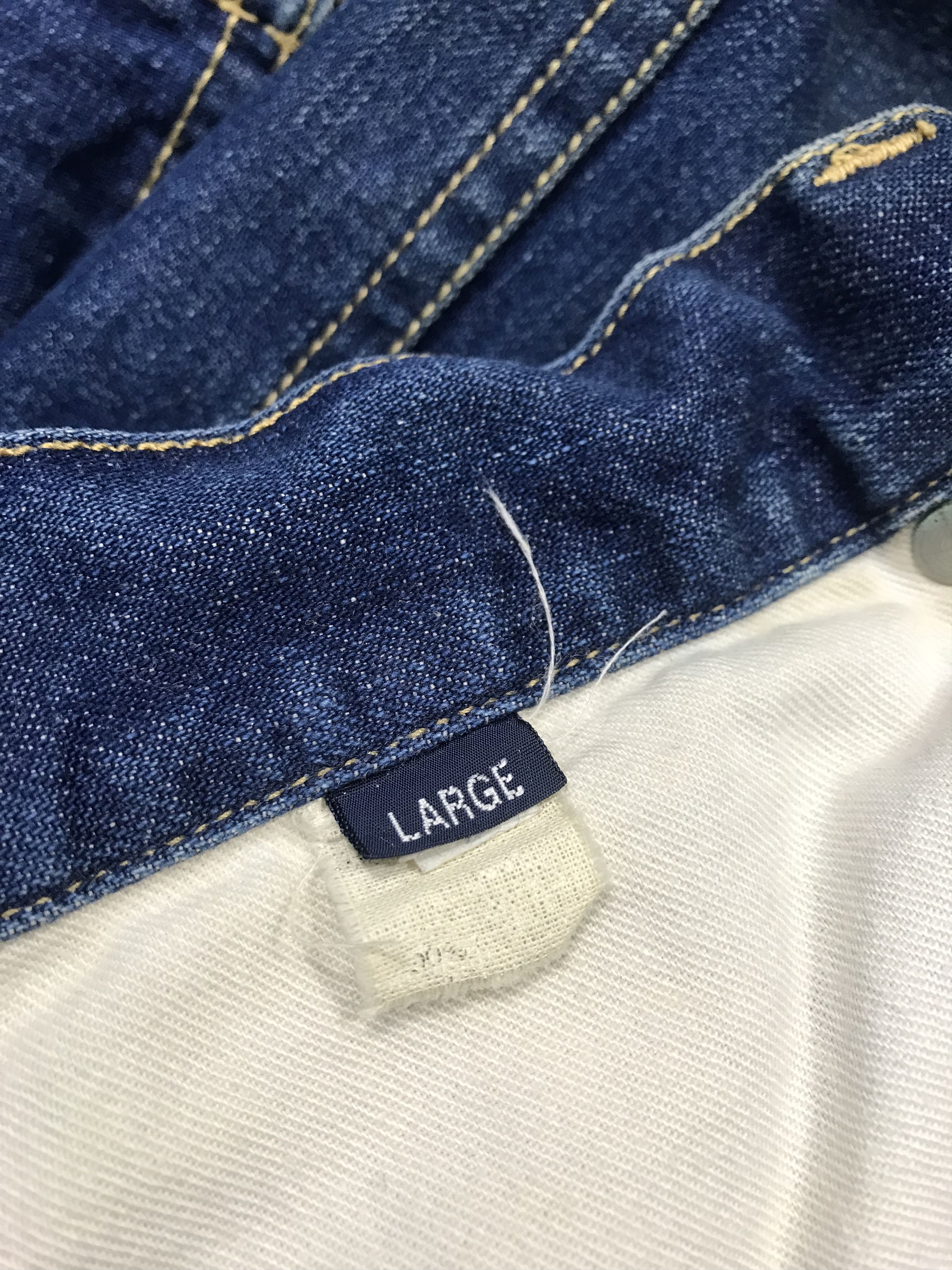 Japanese Brand On The Road Denim Indigo Pant Straight Cut Fits Size 32 Size US 32 / EU 48 - 9 Thumbnail