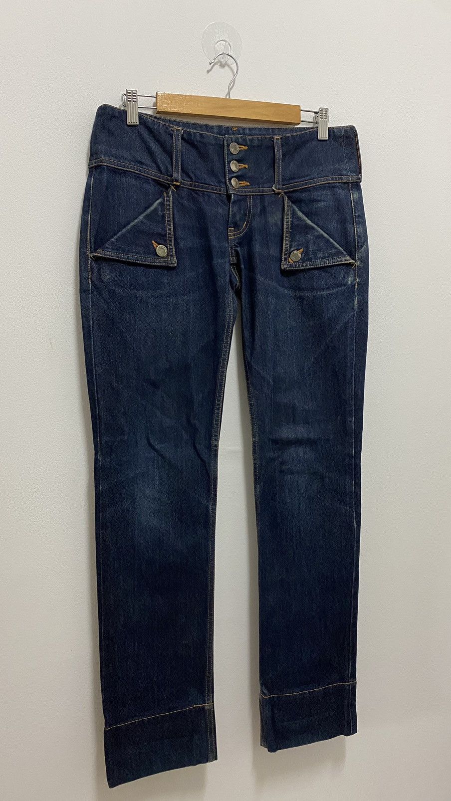 Ne-Net Ne-Net By Issey Miyake 6 Pocket Blue Jeans Denim Pants Size US 32 / EU 48 - 3 Thumbnail