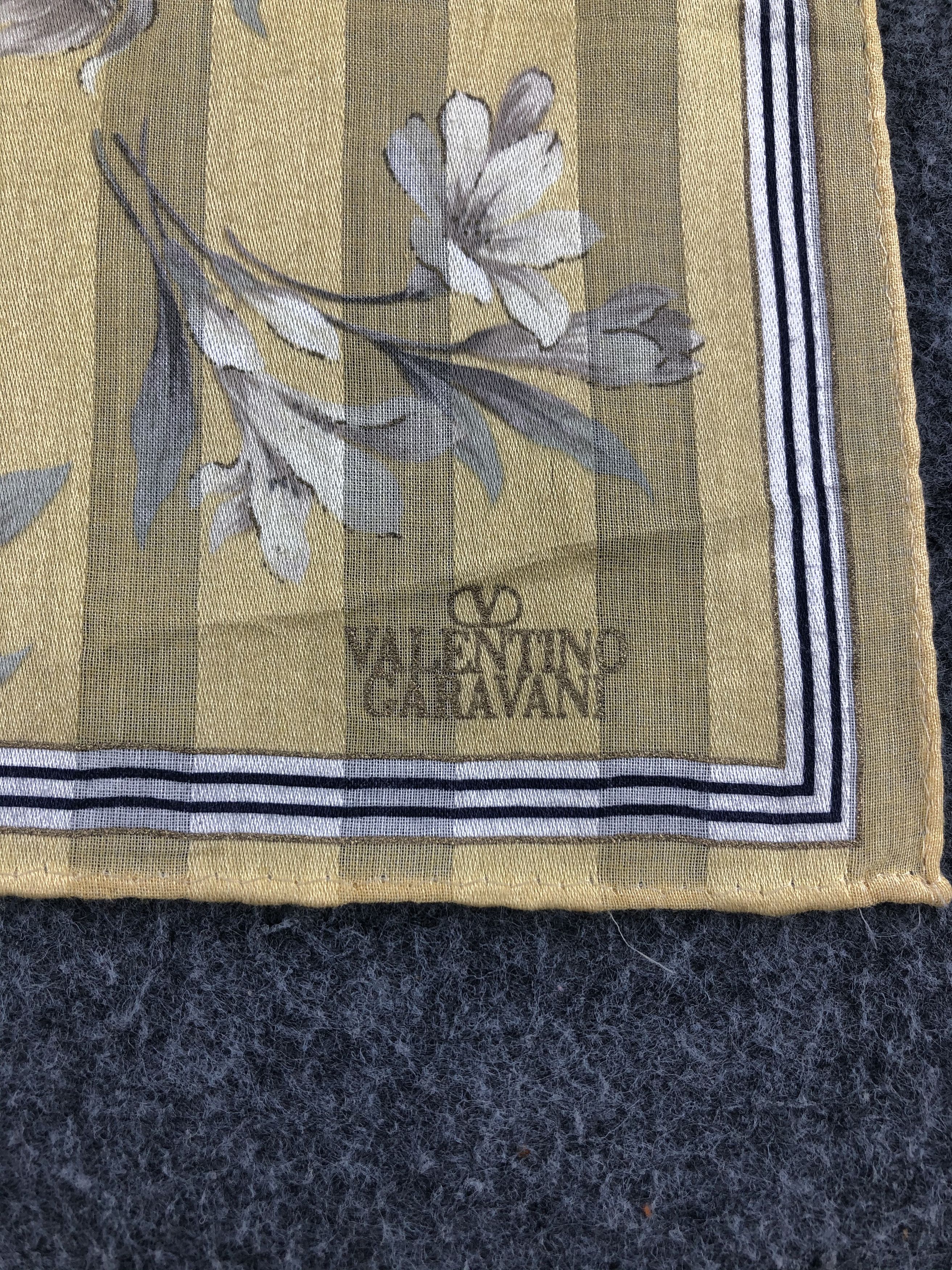 Valentino × Vintage Valentino Garavani Handkerchief / Bandana / Neckerchief Size ONE SIZE - 5 Thumbnail