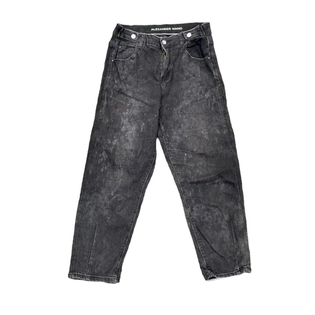 Alexander Wang × Designer × Vintage ALEXANDER WANG TROUSERS STRETCHABLE SPRING WAIST DIRTY FADED Size US 29 - 1 Thumbnail