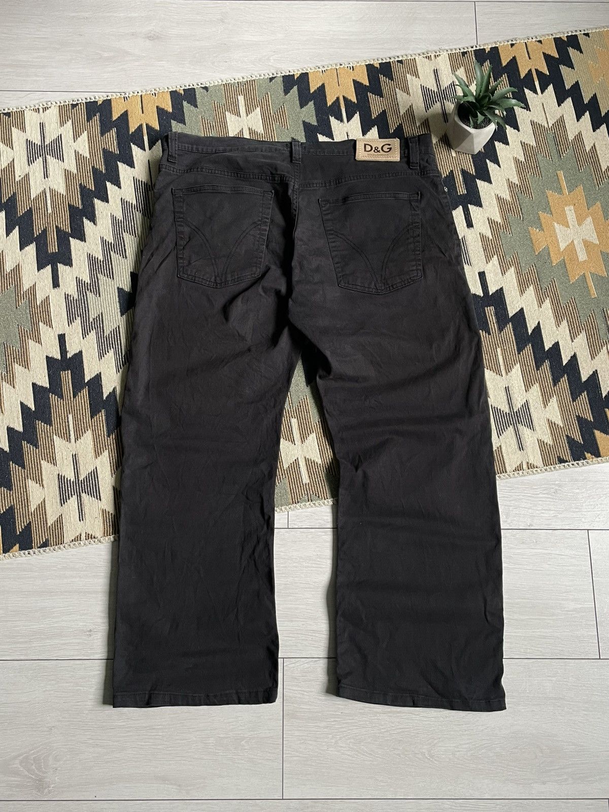 Vintage Vintage Dolce & Gabbana Denim Pants Size US 36 / EU 52 - 1 Thumbnail