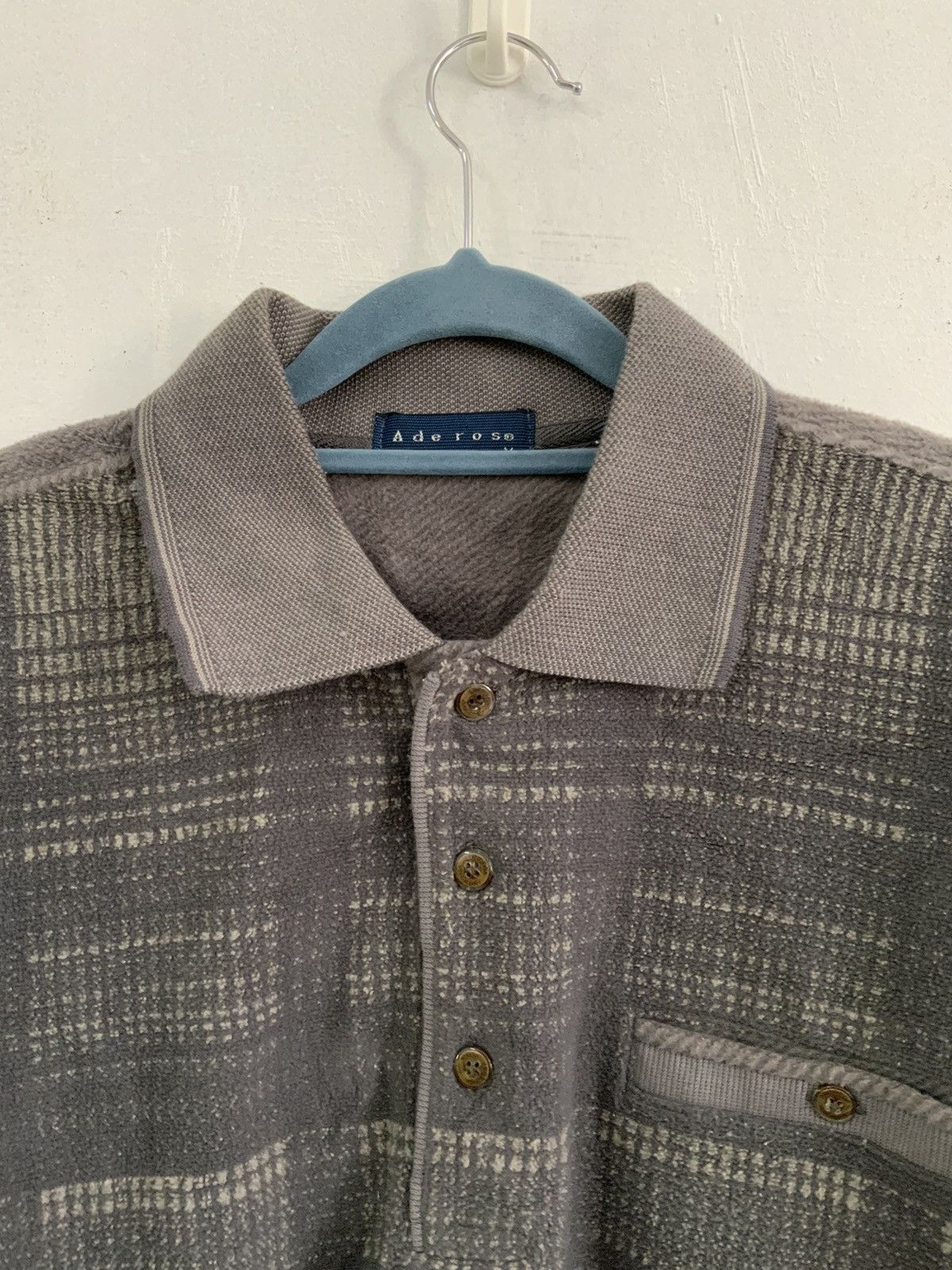 Designer Ade Rose Mohair Archive Collar Japan Sweatshirt Size US M / EU 48-50 / 2 - 5 Thumbnail