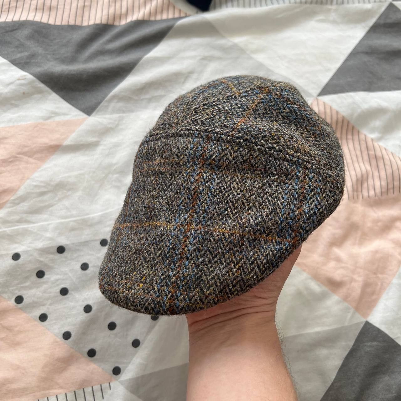 Harris Tweed Sterkowski Harris Tweed Flat Cap Applejack Newsboy Irish Size ONE SIZE - 1 Thumbnail