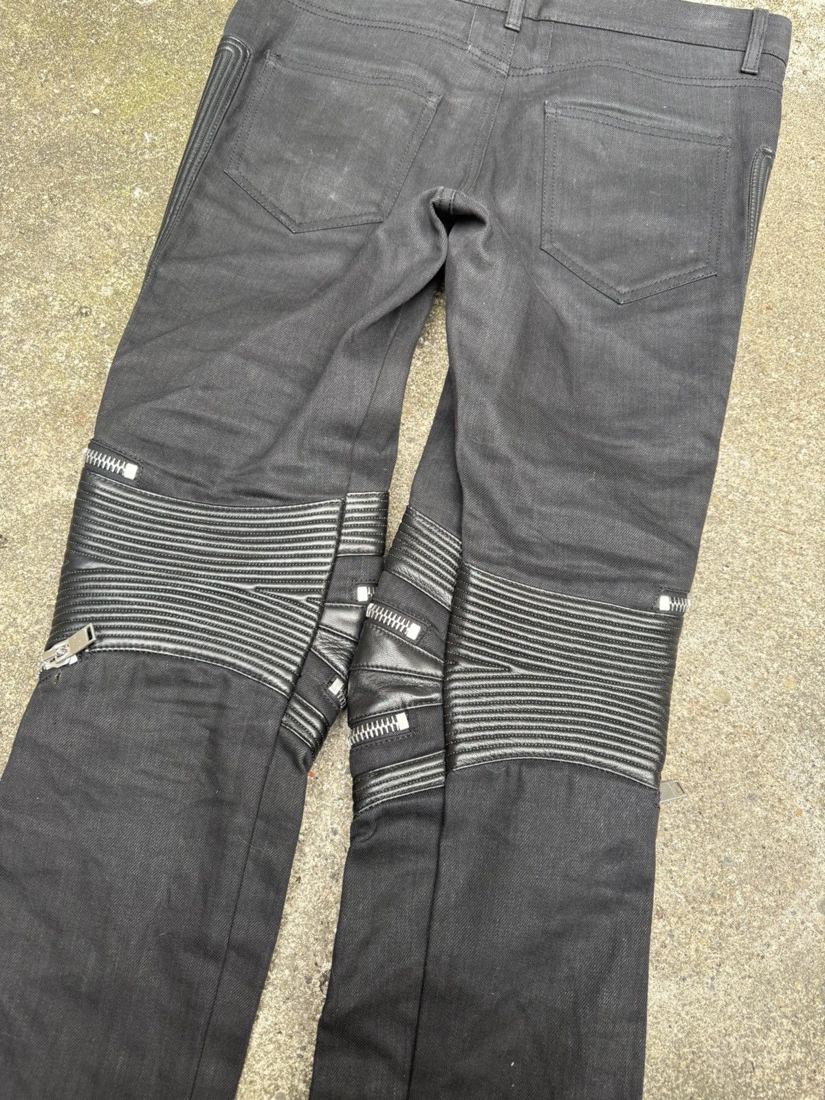 Saint Laurent Paris Saint Laurent D02 Moto Zipper Denim Size US 30 / EU 46 - 5 Thumbnail
