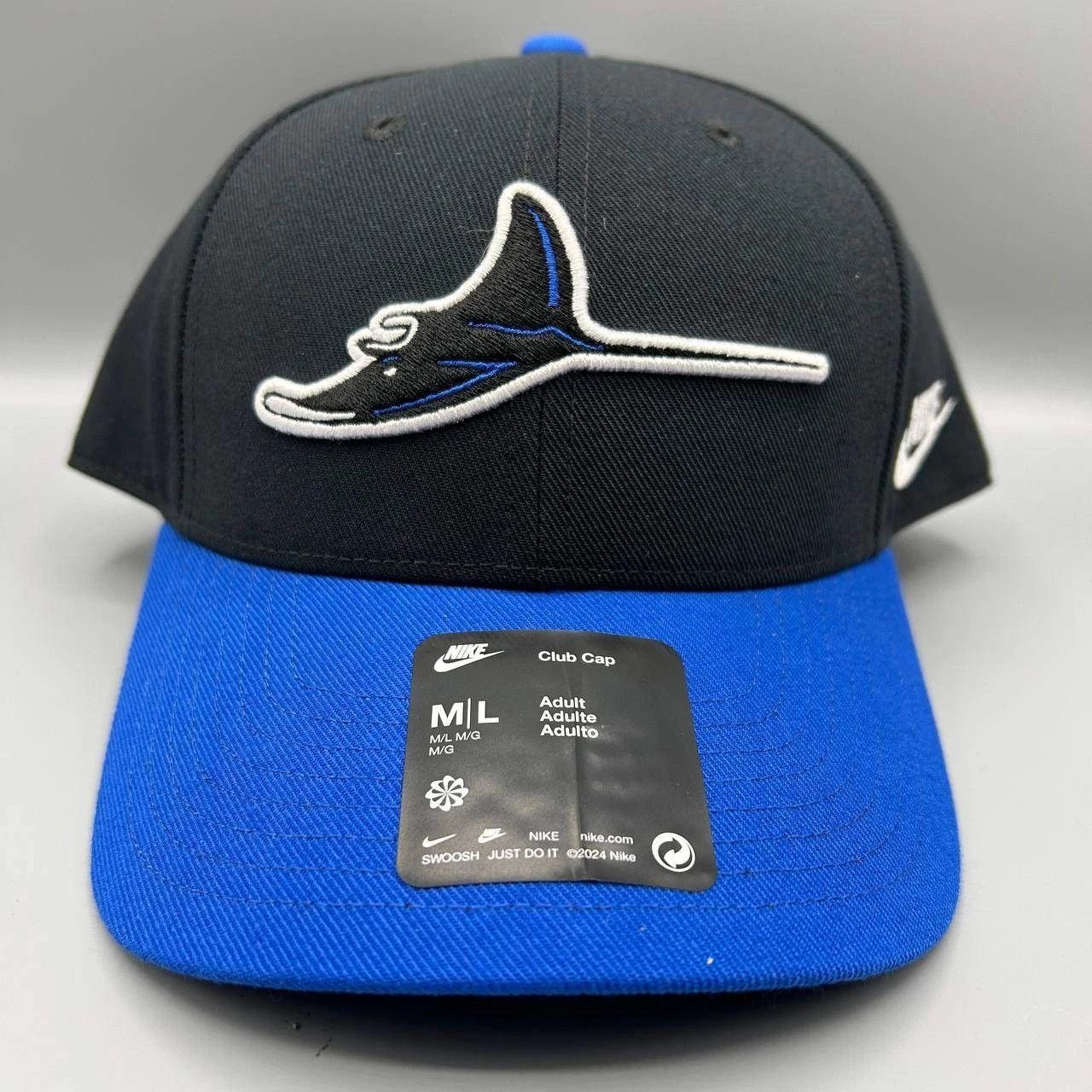 Nike Tampa Bay Devil Rays x Nike Club Hat M-L Dri-Fit Snap Back Size ONE SIZE - 1 Thumbnail