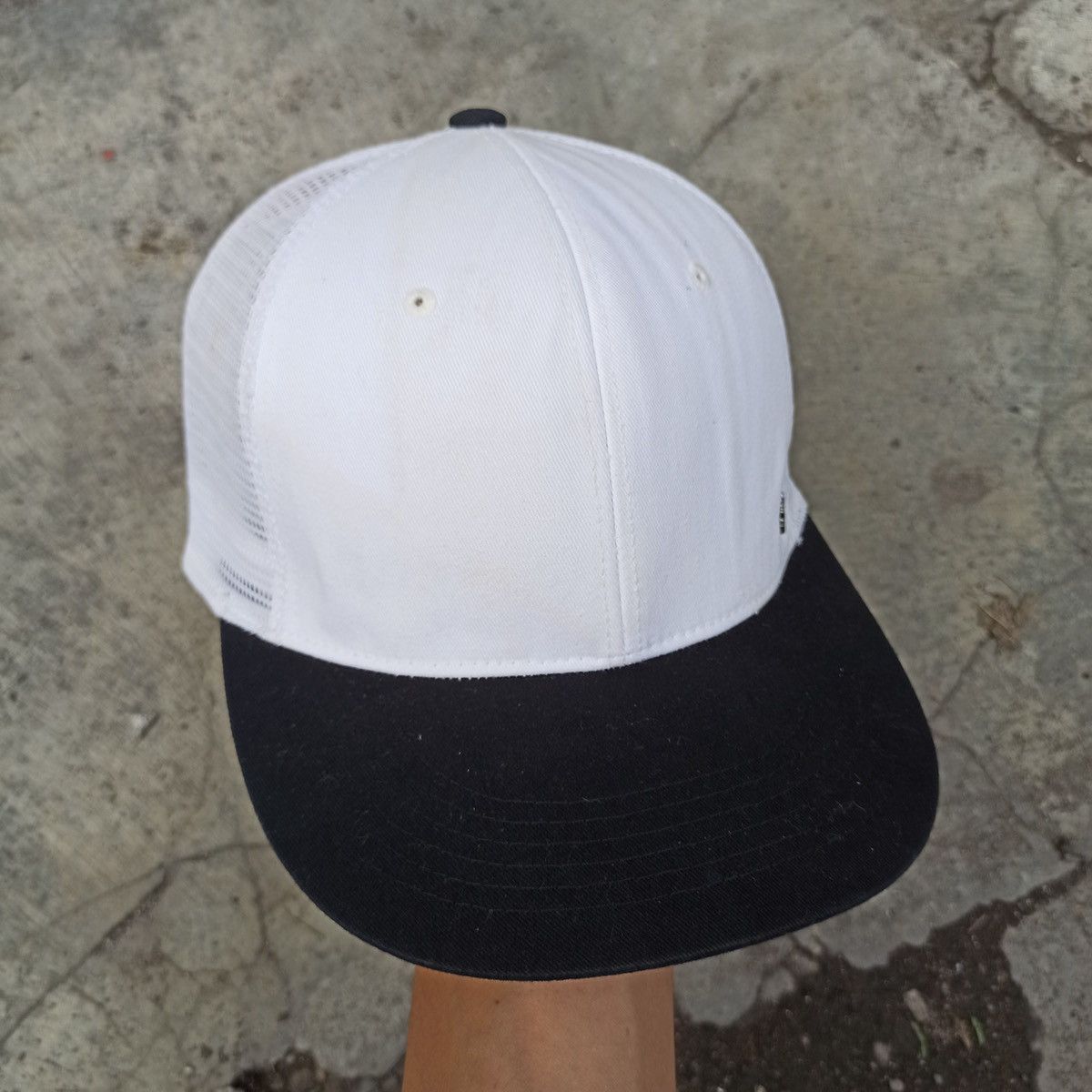 Unsound Rags SICK oversize trucker hat by mqum with gothic logo pin Size ONE SIZE - 8 Thumbnail