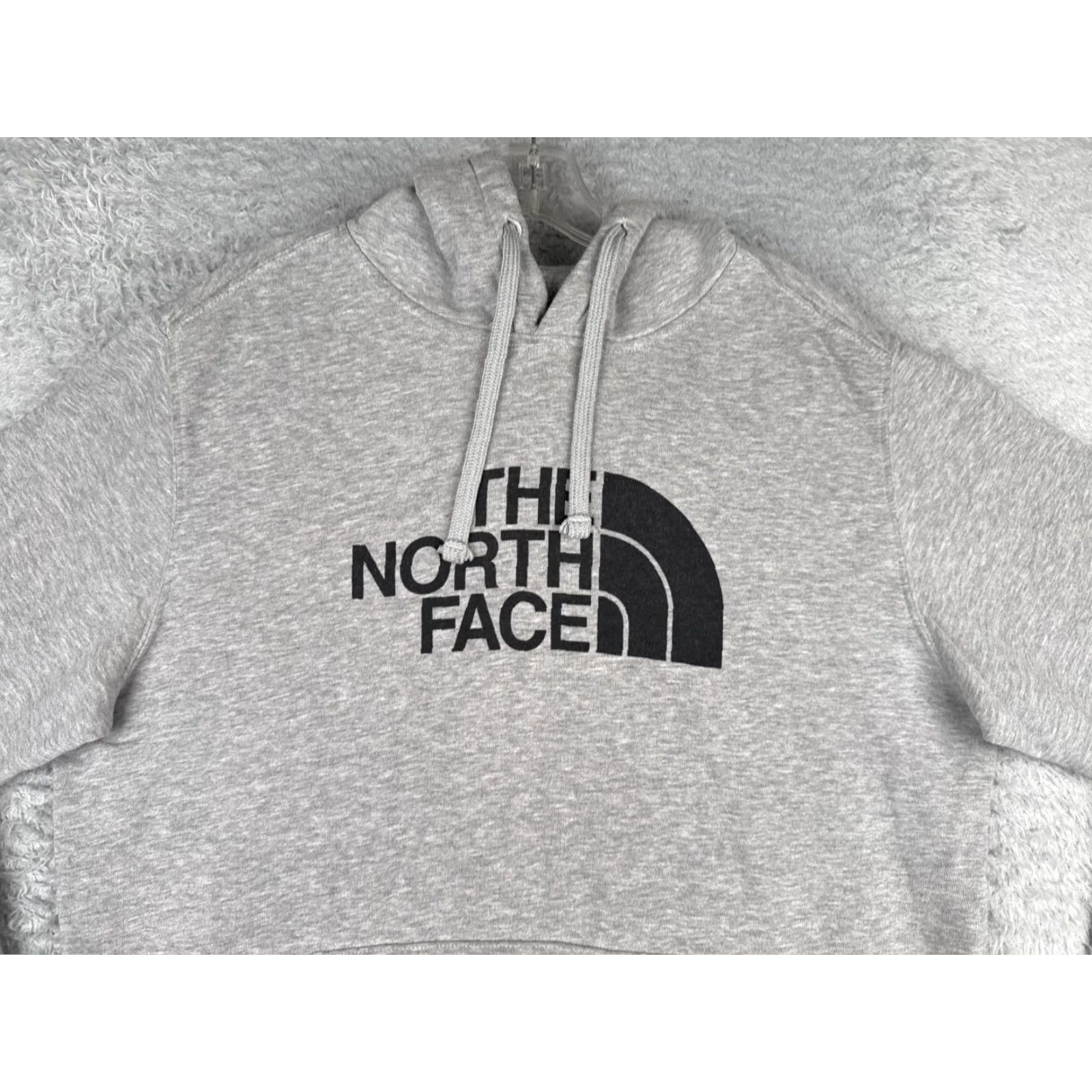 The North Face VINTAGE The North Face Hoodie Men's Large Gray Pullover Zip Pocket Logo 90s Sports Outdoor Mens Size US L / EU 52-54 / 3 - 4 Thumbnail
