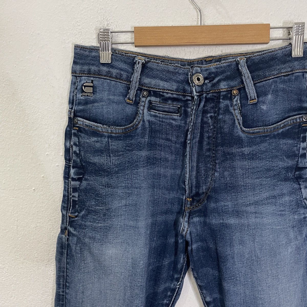 G-Star Vintage G-star Raw Denim Jeans Size US 30 / EU 46 - 3 Thumbnail