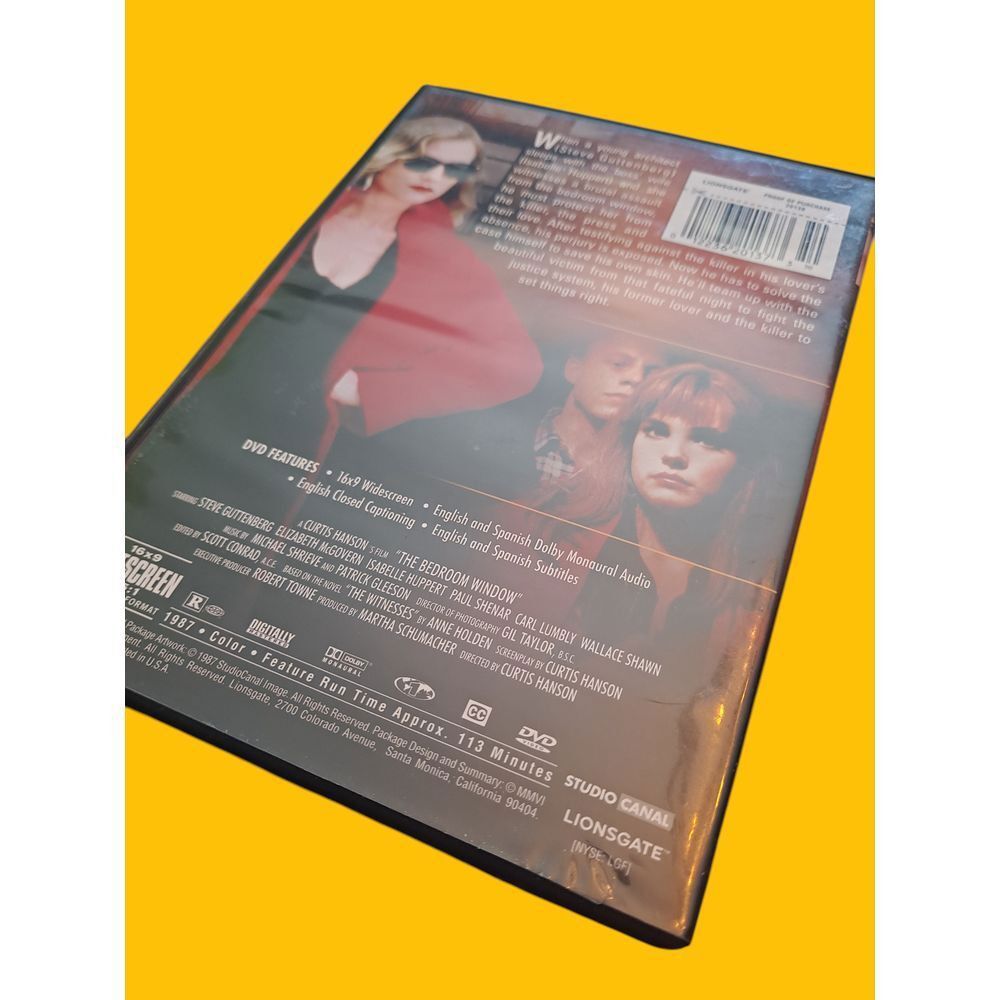 Other The Bedroom Window DVD Movie Steve Guttenberg Elizabeth McGo Size ONE SIZE - 3 Thumbnail