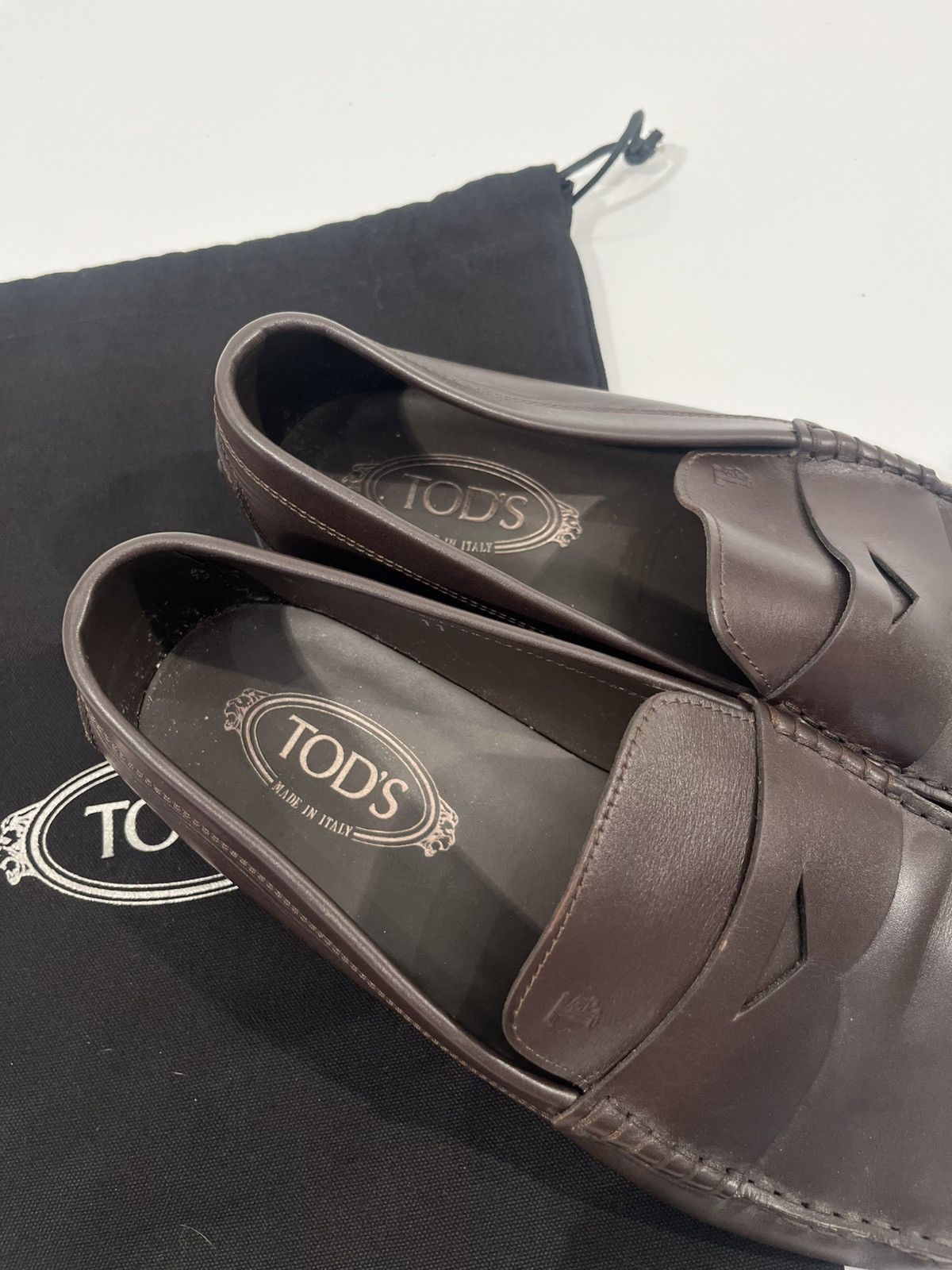 Tod's Tod’s Classic Penny Loafers - Size 11 - RRP £695 Size US 11 / EU 44 - 3 Thumbnail