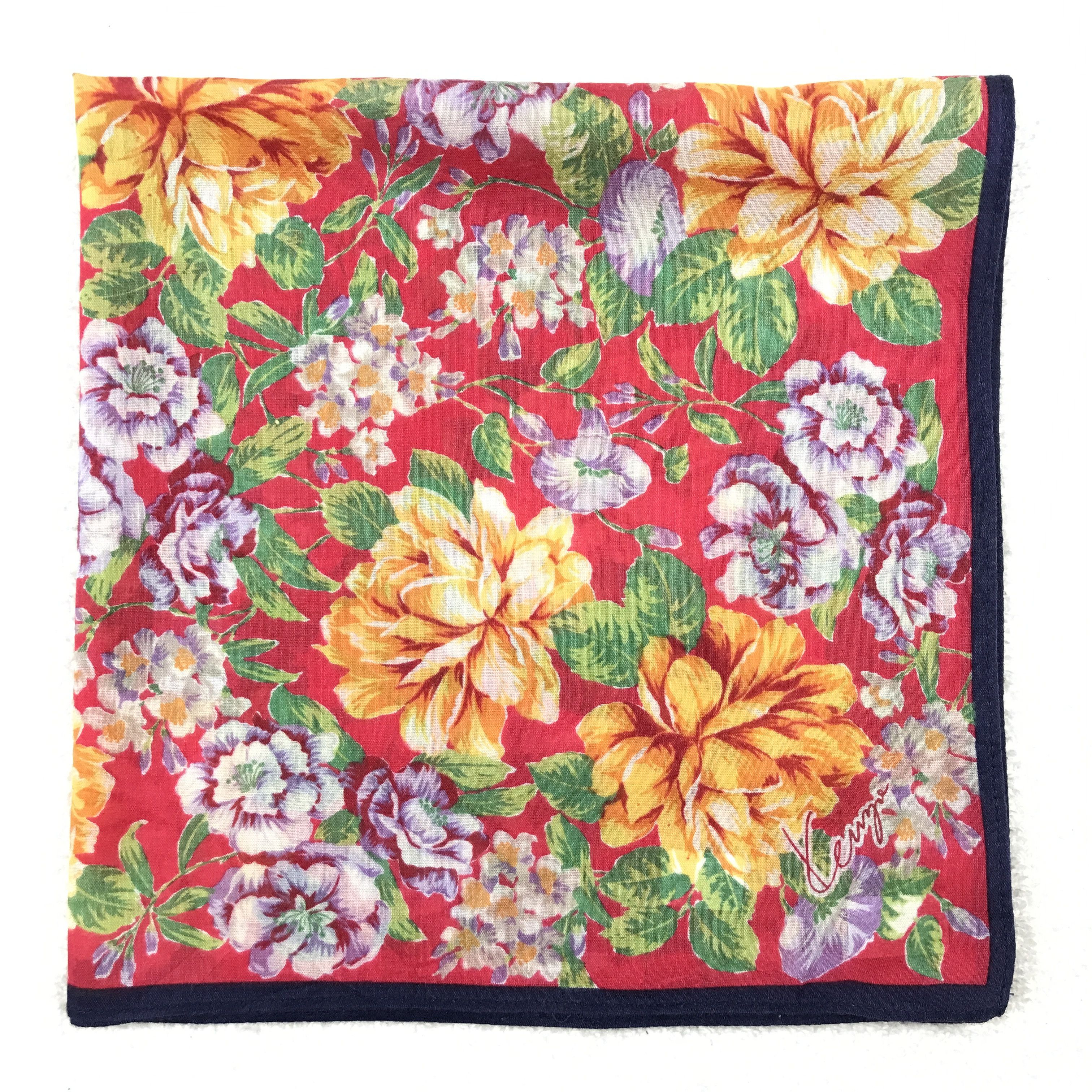Japanese Brand × Kenzo × Vintage Vintage Kenzo Bandana Neckerchief Handkerchief Size ONE SIZE - 2 Thumbnail