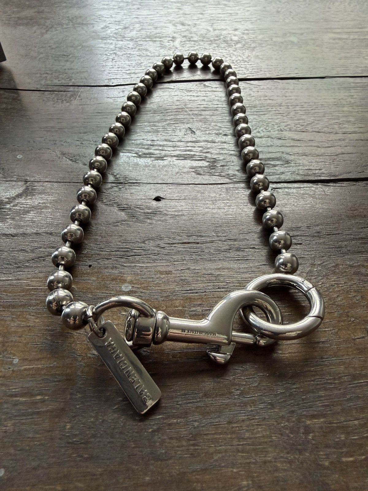 Balenciaga Balenciaga skater tag necklace size M medium Size ONE SIZE - 5 Thumbnail