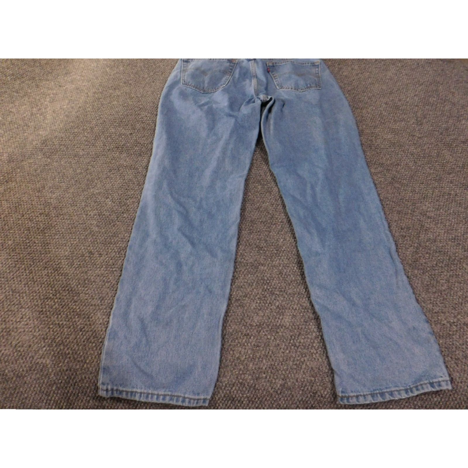 Levi's Levi's 550 Jeans Mens 36x36 Blue Relaxed Fit Tapered Leg Denim Pants 100% Cotton Size US 36 / EU 52 - 6 Thumbnail