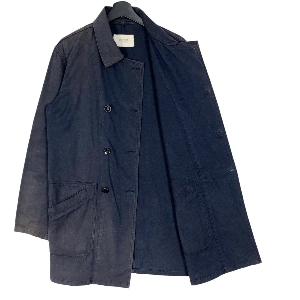 CABANE de ZUCCa × Issey Miyake × Japanese Brand Zucca Travail by Issey Miyake Single Layer Cotton Jacket Size US M / EU 48-50 / 2 - 6 Thumbnail