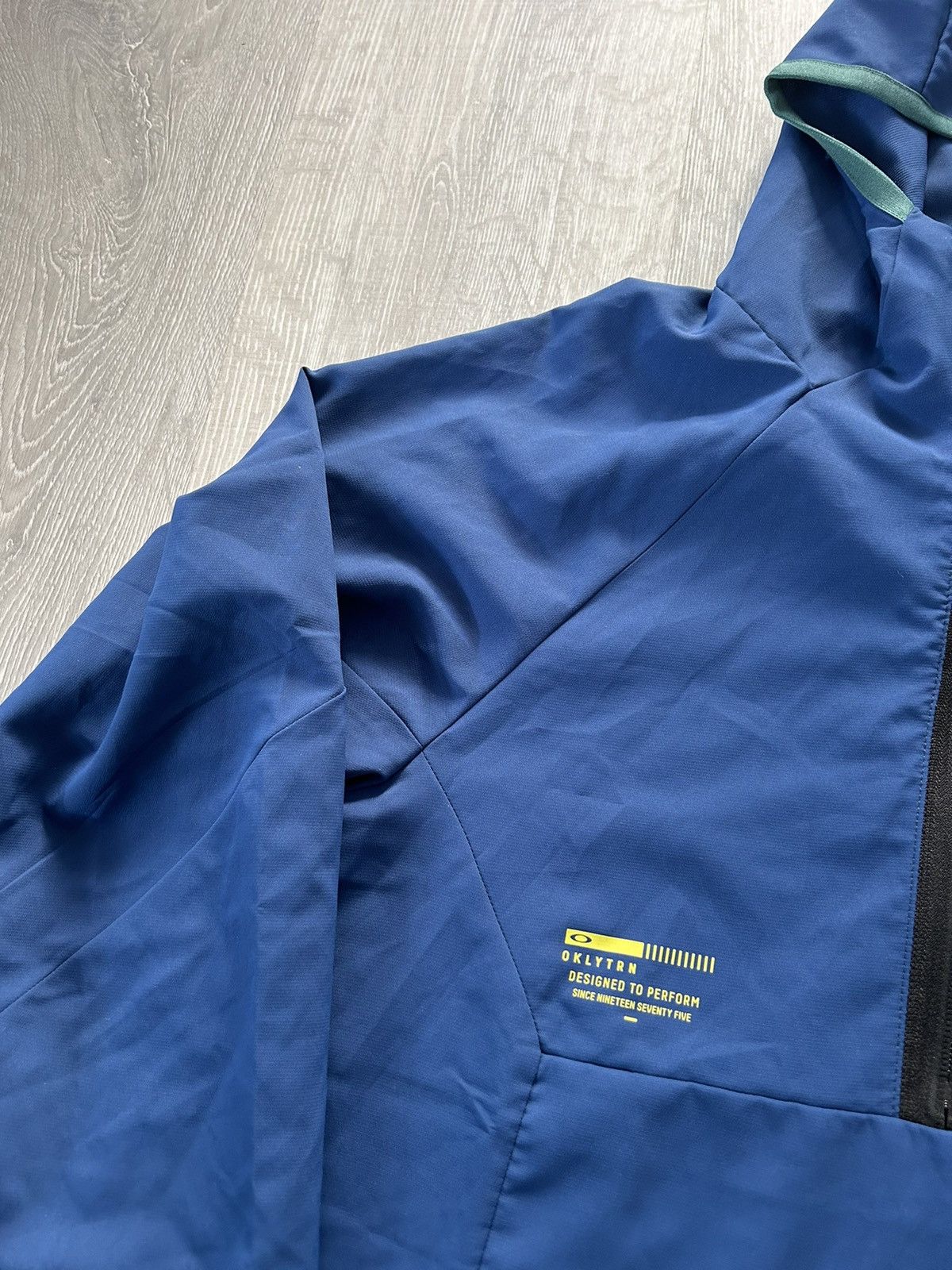 Oakley Oakley vintage blue windbreaker jacket quarter zip anorak Size US M / EU 48-50 / 2 - 2 Thumbnail