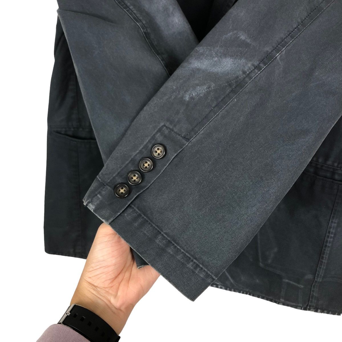 Japanese Brand 🔥90’s Double Breast Chore Jacket Worker Wear L.L.Bean Size US L / EU 52-54 / 3 - 12 Thumbnail