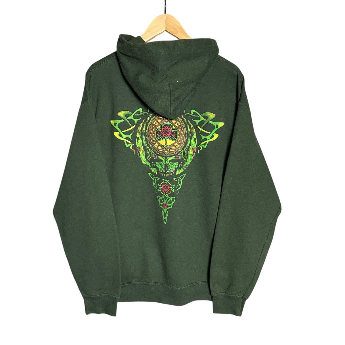 Band Tees Vintage 00s Grateful Dead Hoodie / Skull Y2K Band Tee Size US L / EU 52-54 / 3 - 2 Thumbnail