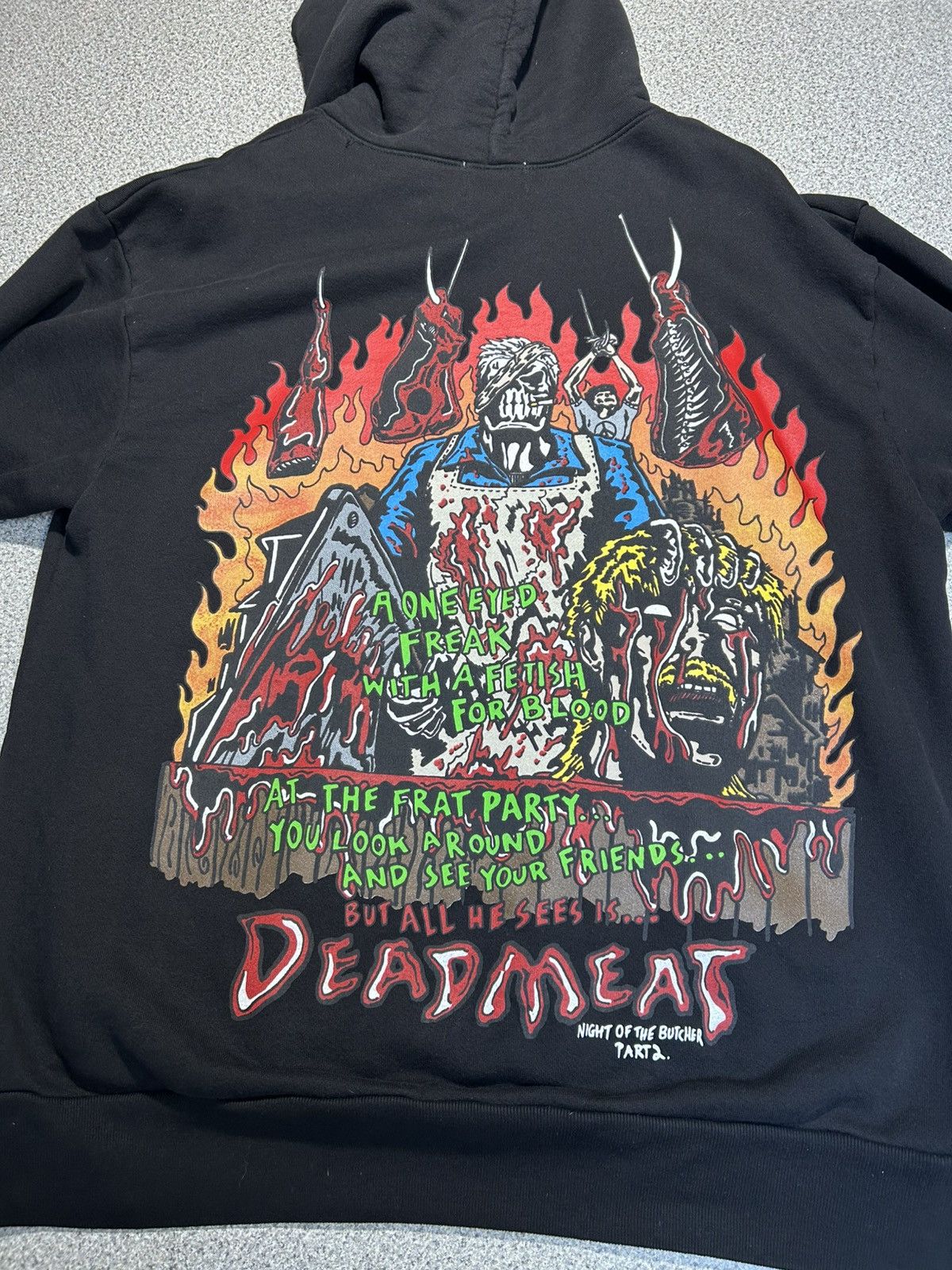 Warren Lotas Warren Lotas Deadmeat Hoodie Size US XL / EU 56 / 4 - 1 Thumbnail
