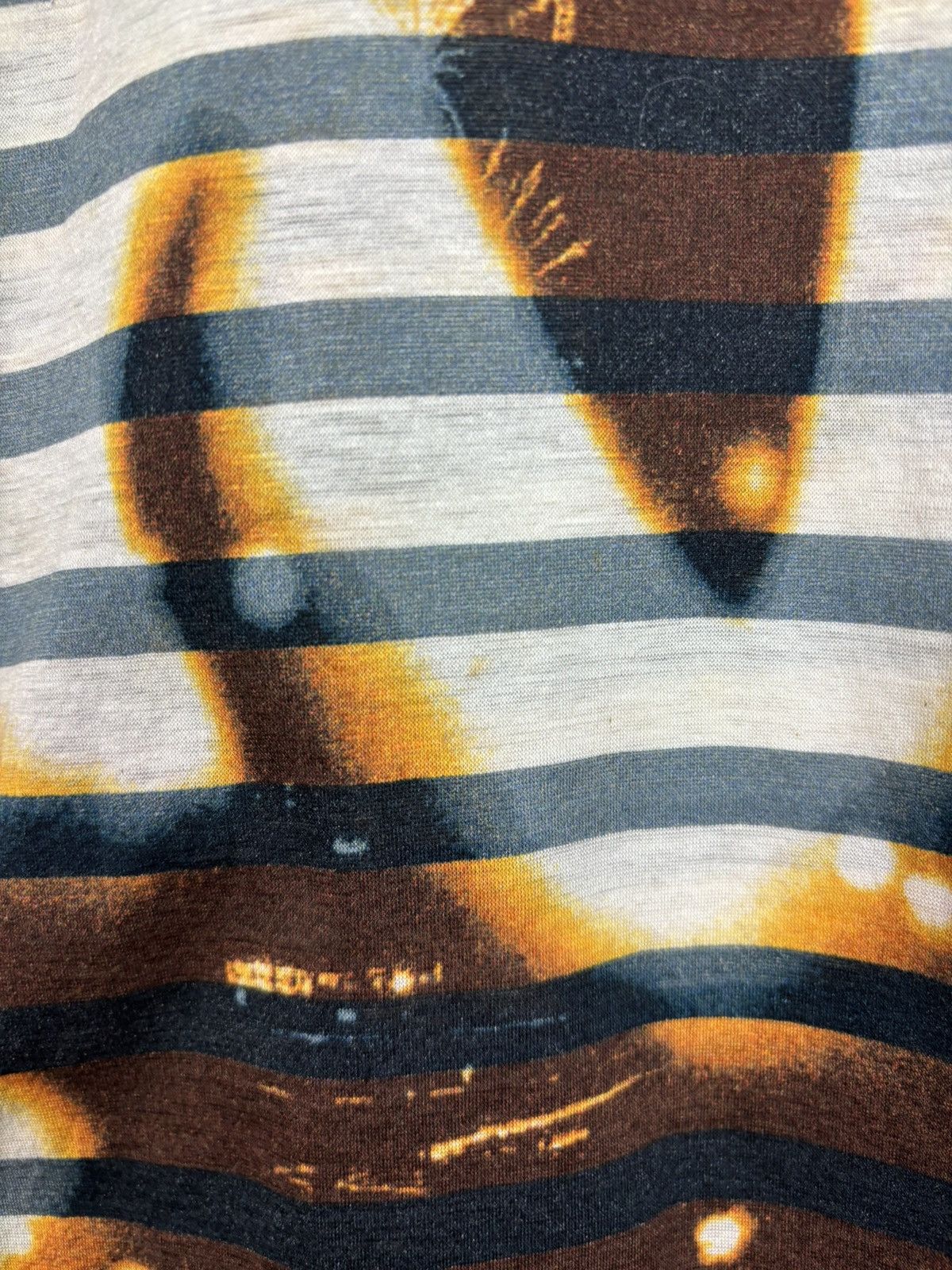 Jean Paul Gaultier 90s Vintage Jean Paul Gaultier Paris Fireworks T-Shirt 48 Size M / US 6-8 / IT 42-44 - 4 Thumbnail