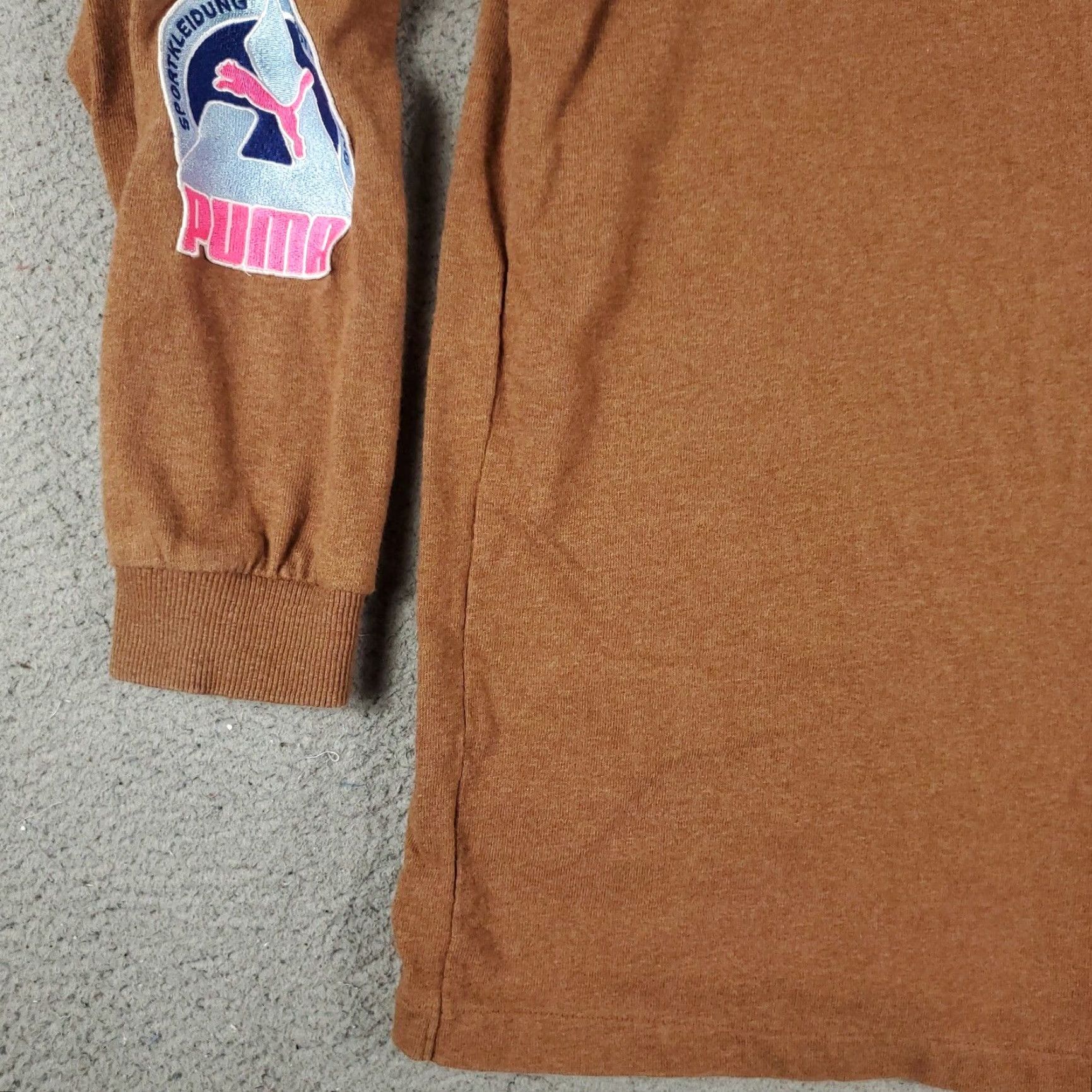 Puma PUMA X Han Kjobenhavn Brown Crew Neck Sweater Mens XL Long Sleeve Pullover Size US XL / EU 56 / 4 - 3 Thumbnail