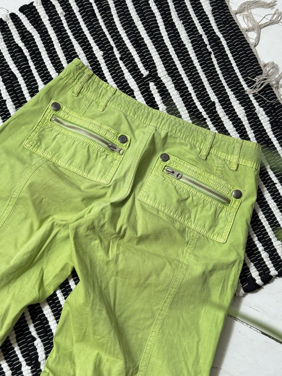 Other VINTAGE DOLCE RIBELLA AVANT GARDE GULL ZIPPER PANTS Size 26" / US 2 / IT 38 - 10 Thumbnail