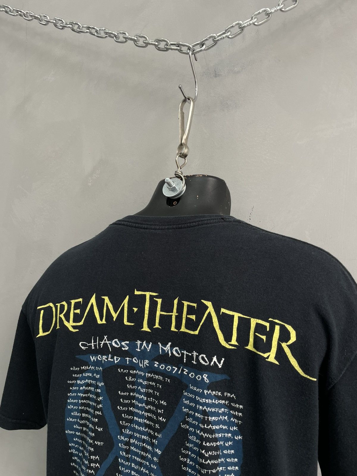 Gildan Band tees Dream Theater tour 2000s t shirt rock punk Size US M / EU 48-50 / 2 - 9 Thumbnail