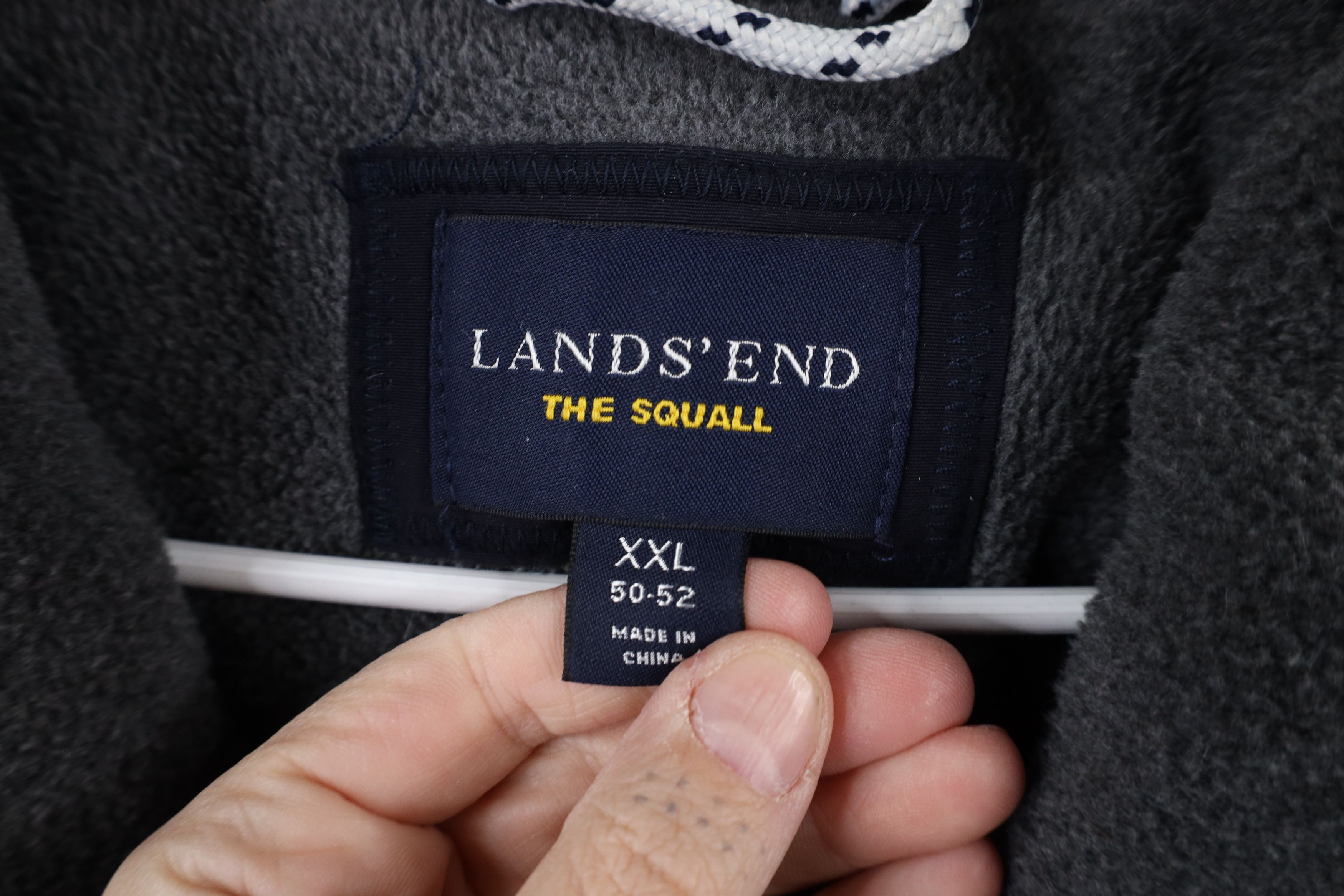 Lands' End × Vintage Vintage Y2K Lands End The Squall Lined Hooded Jacket Blue Size US XXL / EU 58 / 5 - 10 Thumbnail