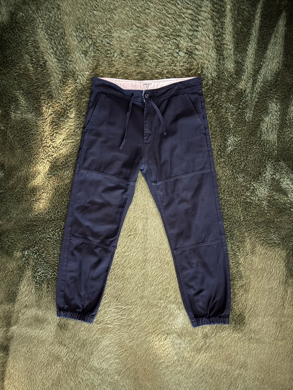 Carhartt Wip [M] Carhartt WIP Marshall Cotton Jogger Pants Black Size US 34 / EU 50 - 1 Thumbnail