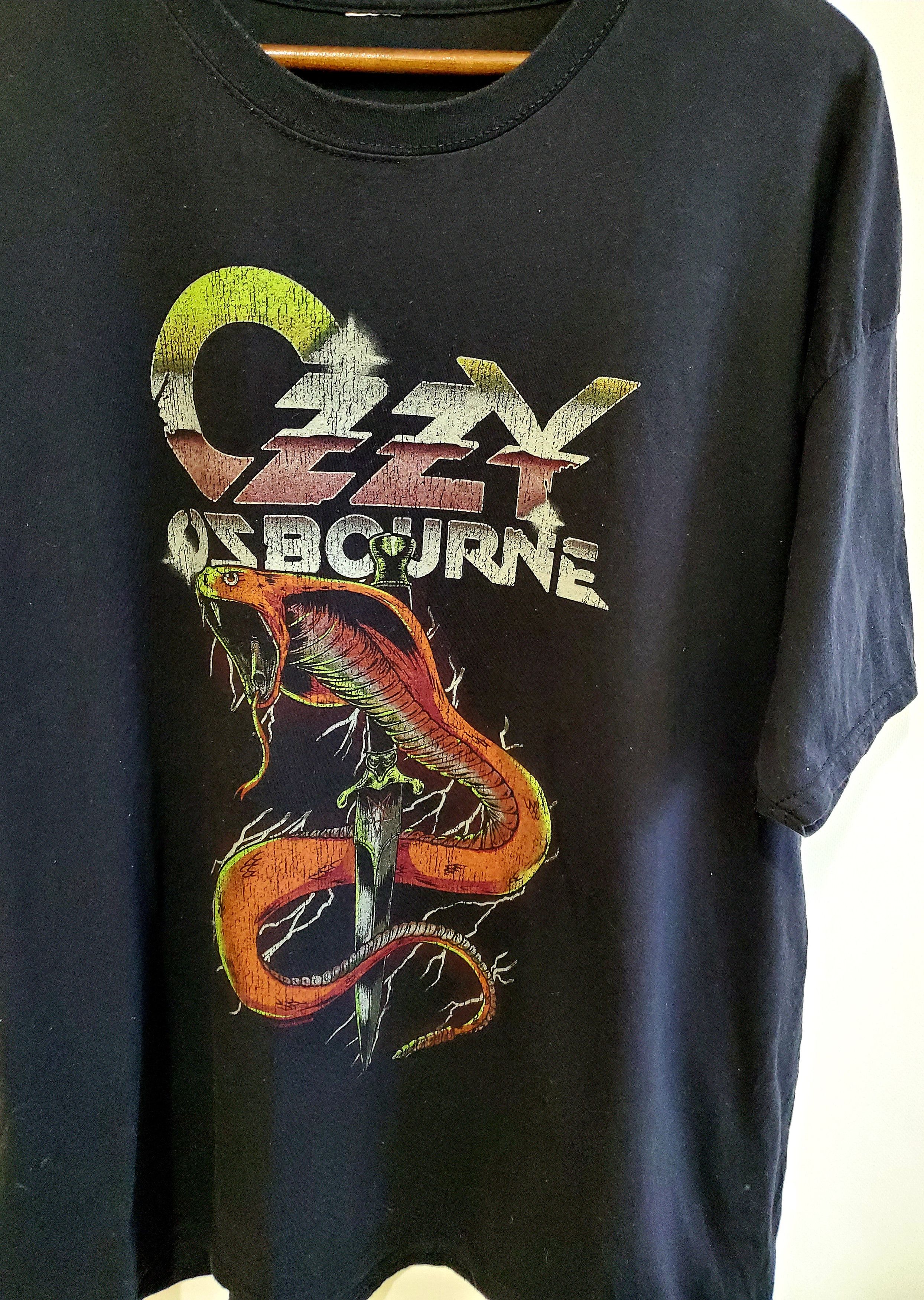 Band Tees × Vintage Vintage Ozzy Osbourne T-Shirt Y2K Rock Rare Size XXl Size US XXL / EU 58 / 5 - 2 Thumbnail