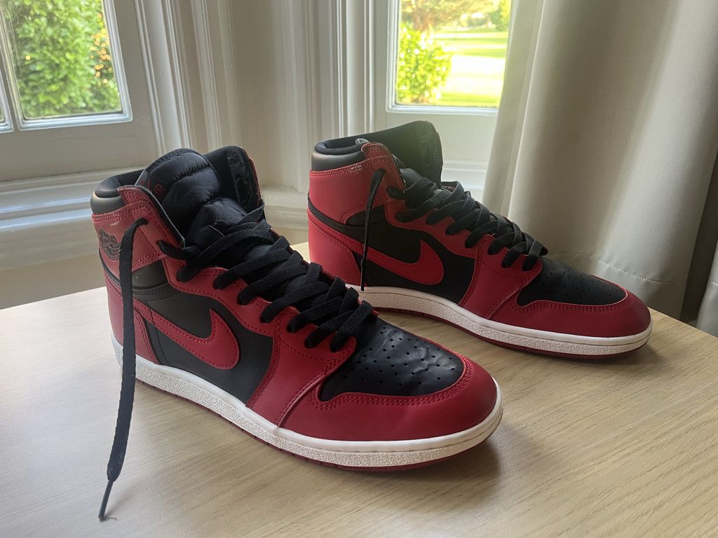 Nike Air Jordan 1 High ’85 “Banned” Size US 12 / EU 45 - 3 Thumbnail