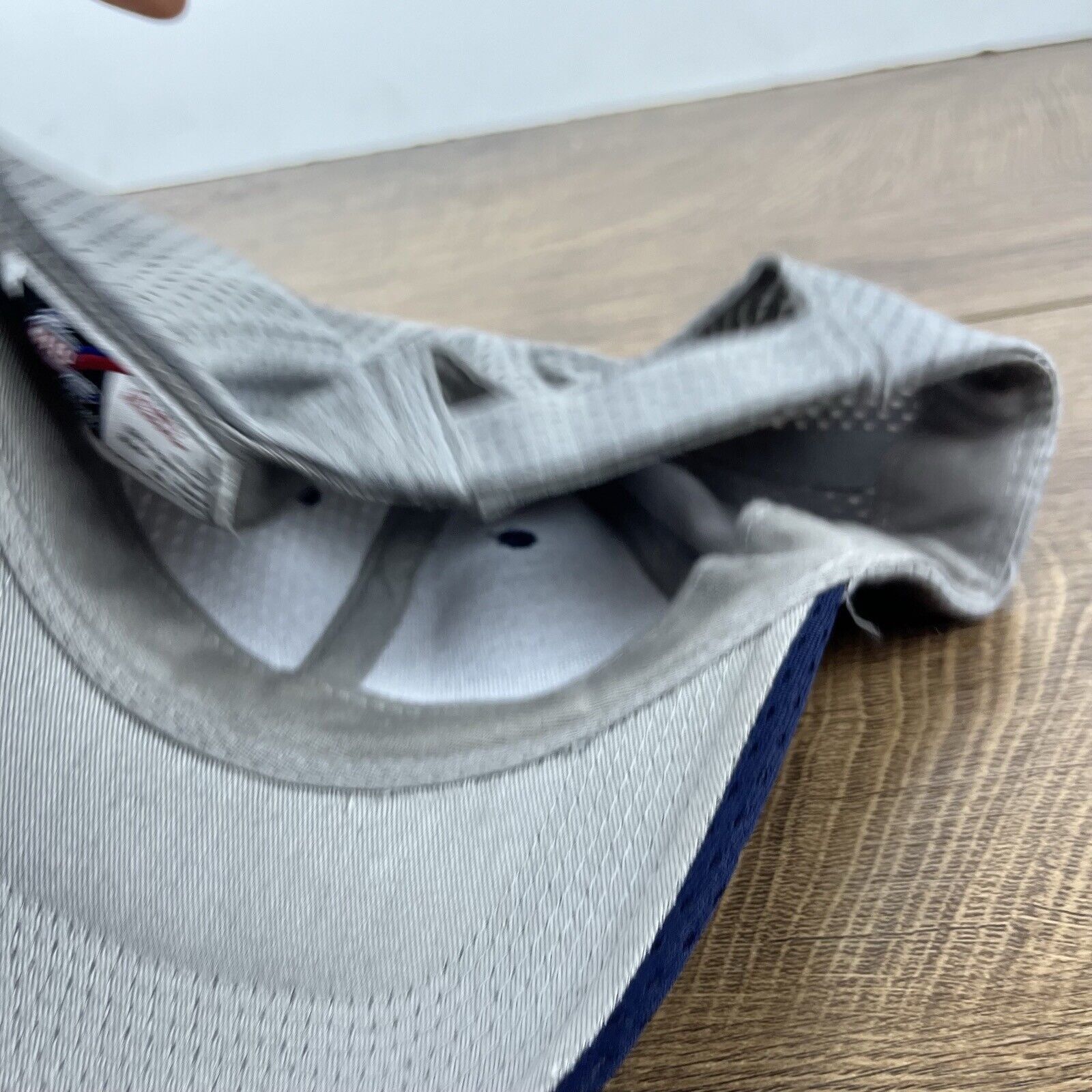 Other Plain Gray Blue Hat Gray Adjustable Hat Gray Adult Size Hat Size ONE SIZE - 12 Thumbnail