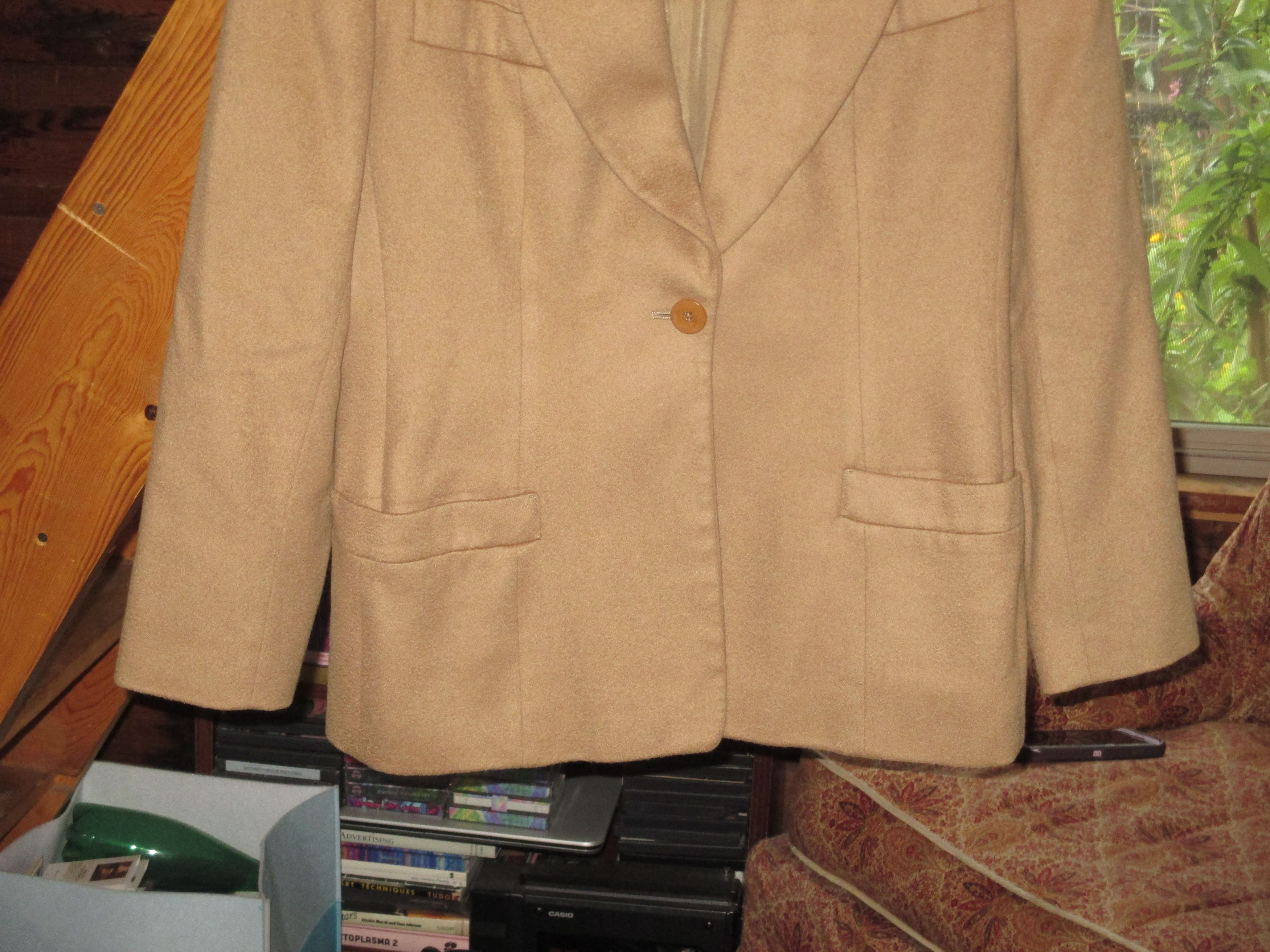 Giorgio Armani Rare Vintage 1990s Giorgio Armani Wool Cashmere Jacket Coat Size M / US 6-8 / IT 42-44 - 2 Thumbnail