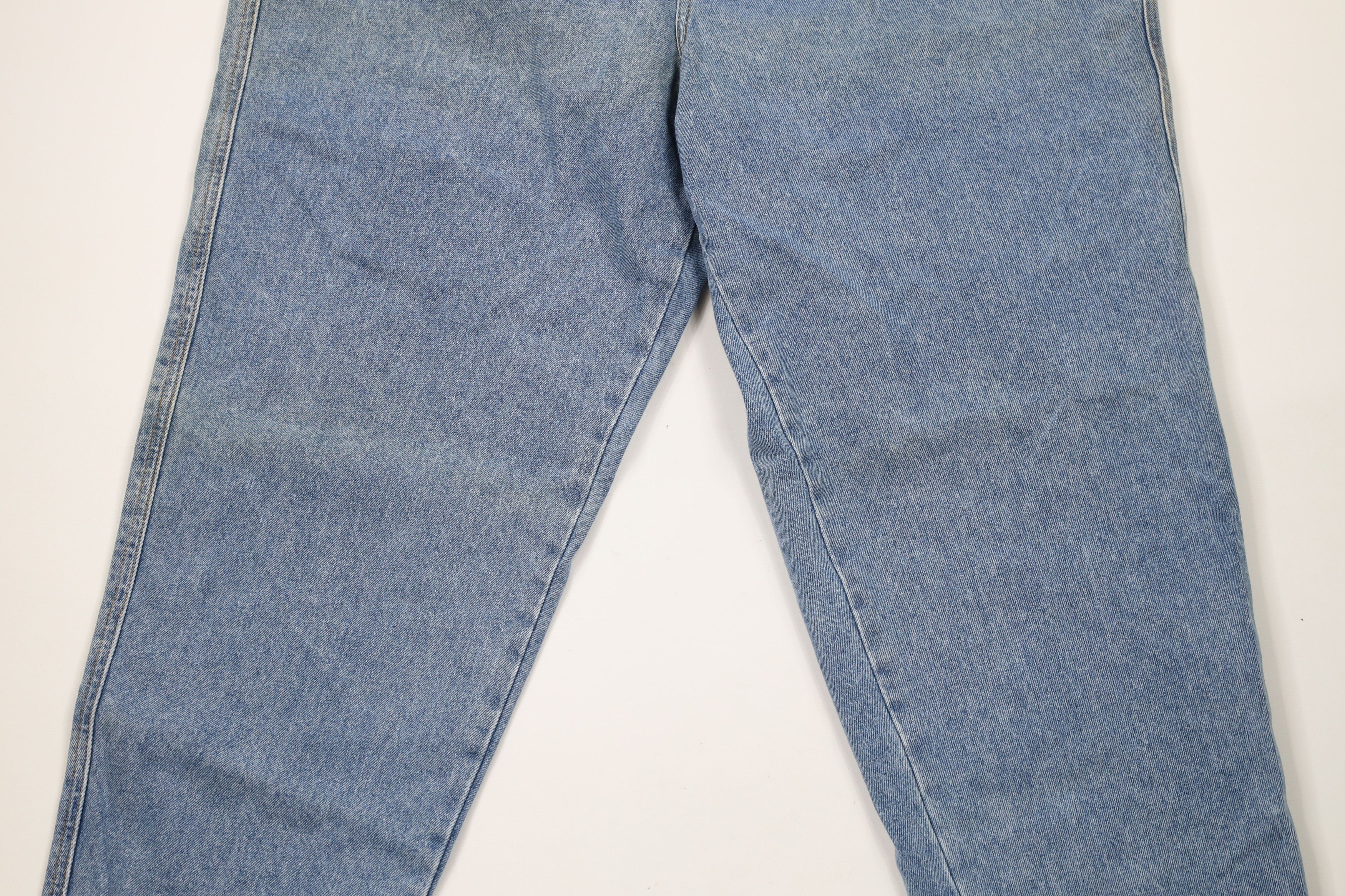 Vintage Deadstock Vintage 90s Streetwear Tapered Leg Denim Jeans Size 24" / US 00 / IT 34 - 3 Thumbnail