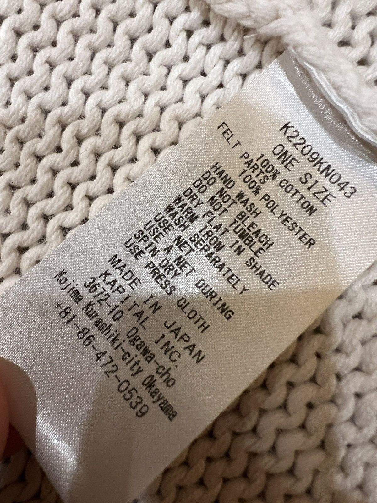 Kapital Kountry Kapital Kountry Hardball oversized cotton cardigan Size US XXL / EU 58 / 5 - 4 Thumbnail