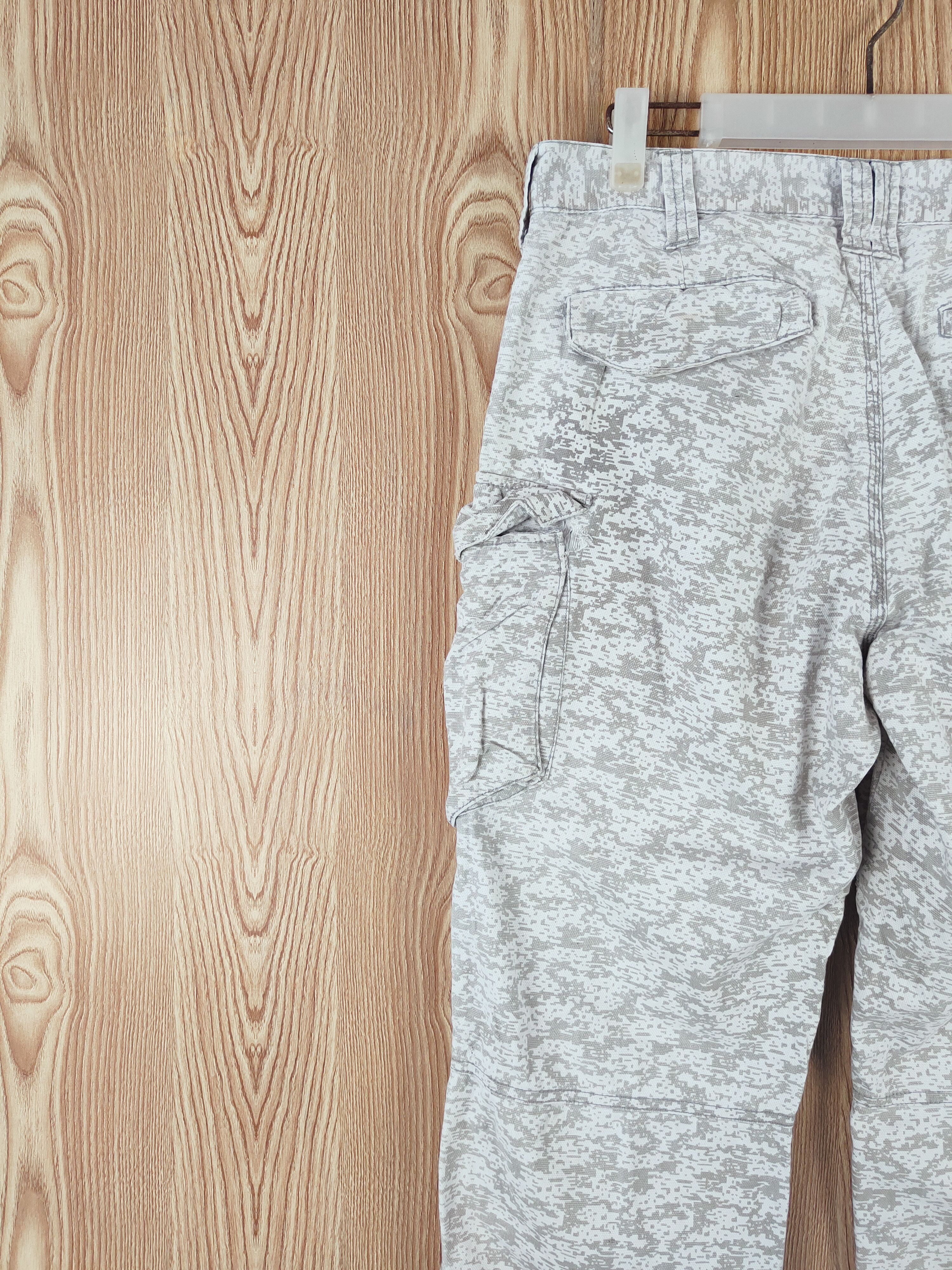 Japanese Brand D.Grow Gray Multipocket Tactical Cargo Pants #W909 Size US 32 / EU 48 - 10 Thumbnail
