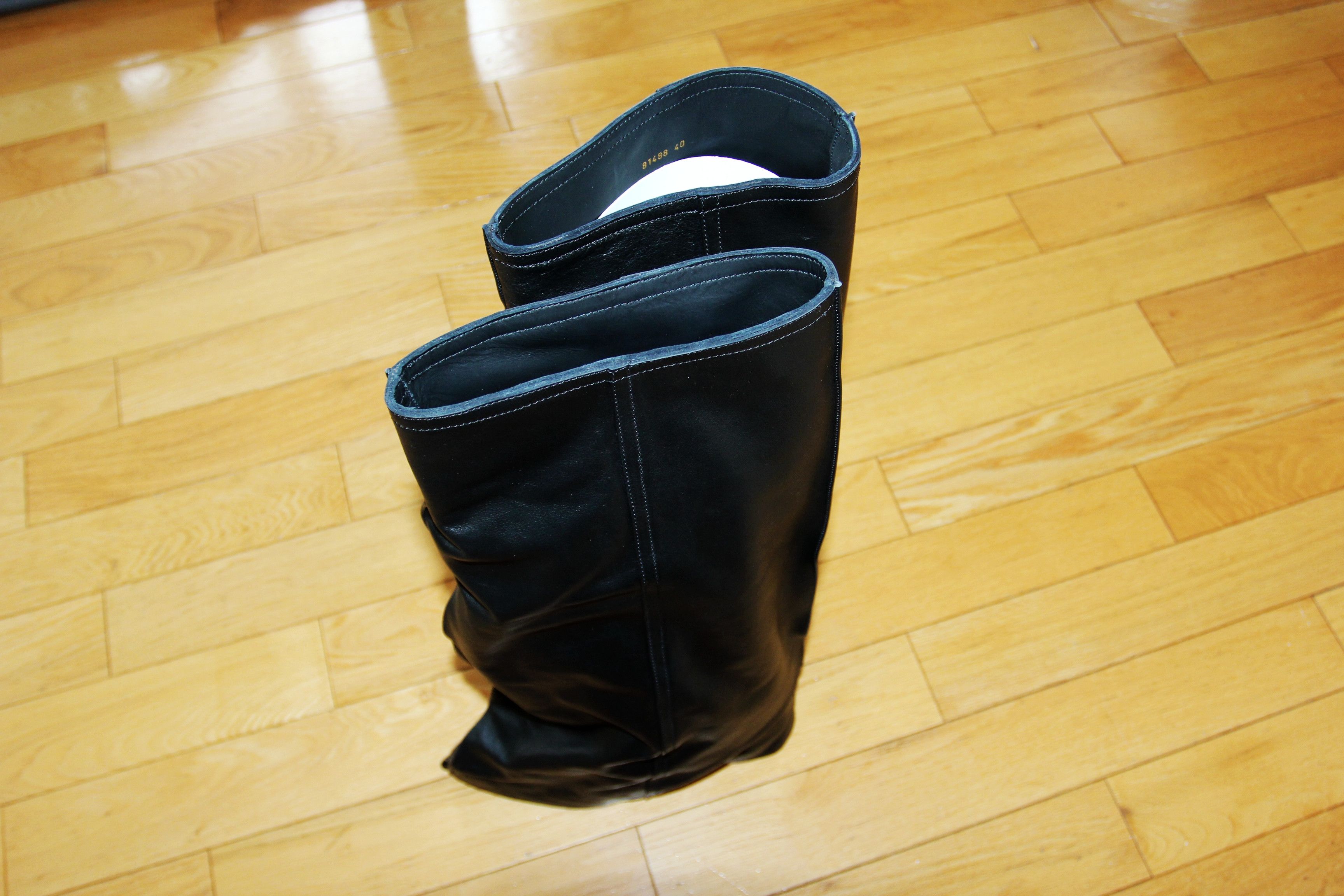 Sacai BNWT AW24 SACAI LEATHER PANTS BOOTS 40 Size US 10 / IT 40 - 2 Thumbnail