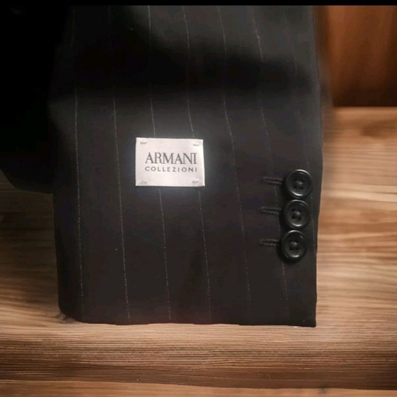 Armani Collezioni Armani Collezioni 2bt Grey Suit EU 50 / US 40 W34 Size 40R - 2 Thumbnail