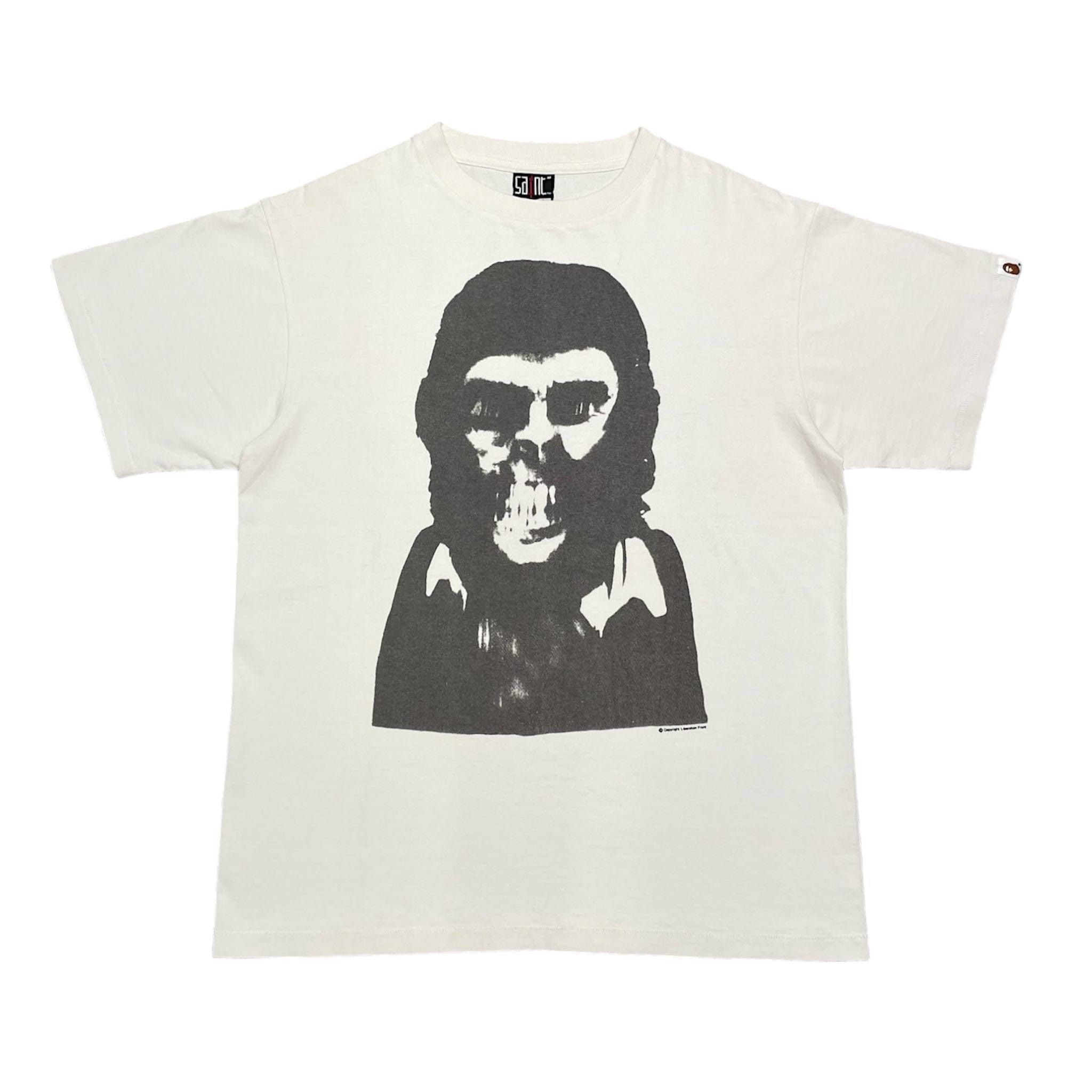 Bape × Saint Michael Bape X Saint Mxxxxxx Guns Tee | Grailed
