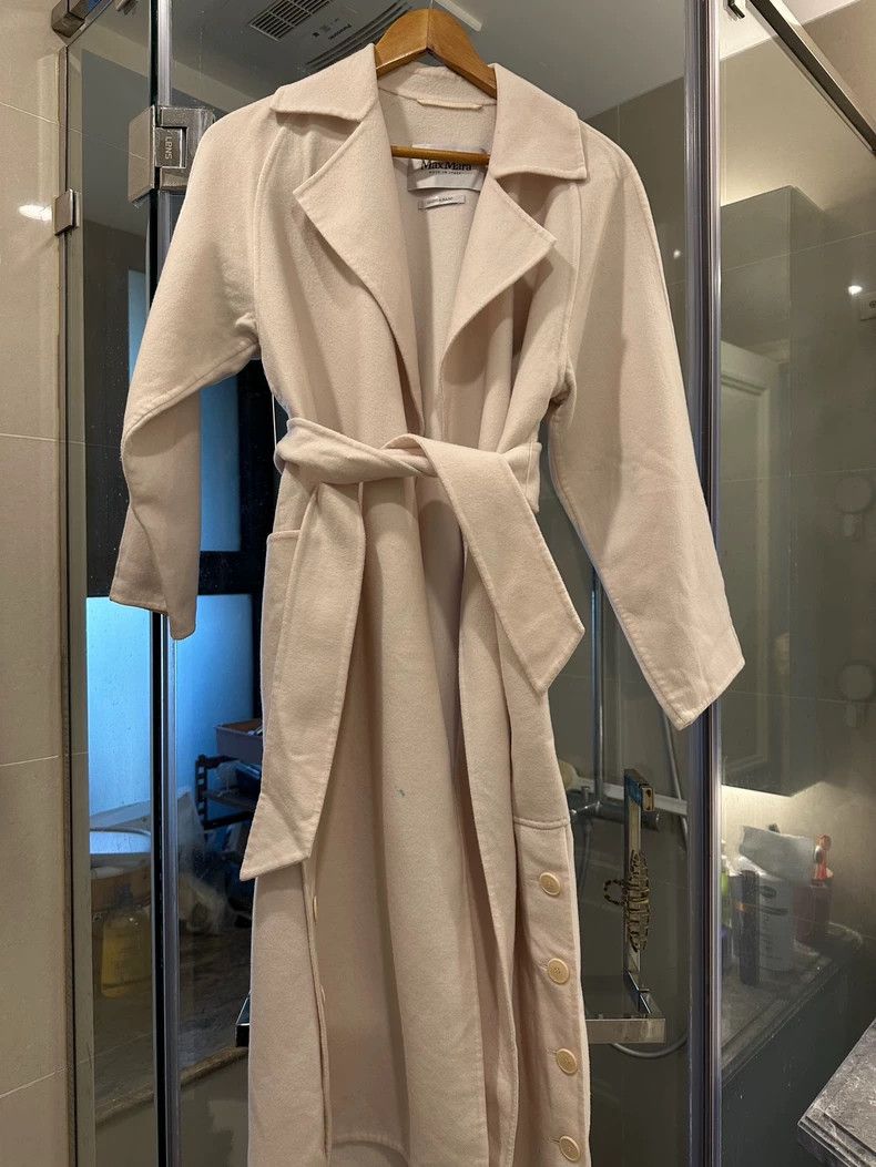 Max Mara Max Mara Reversible wool + cashmere long lapel coat Size S / US 4 / IT 40 - 1 Thumbnail
