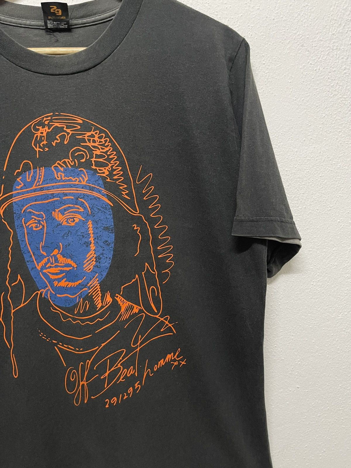 Seditionaries VINTAGE 291295=HOMME OFF BEATS FADED TSHIRT RARE Size US M / EU 48-50 / 2 - 4 Thumbnail