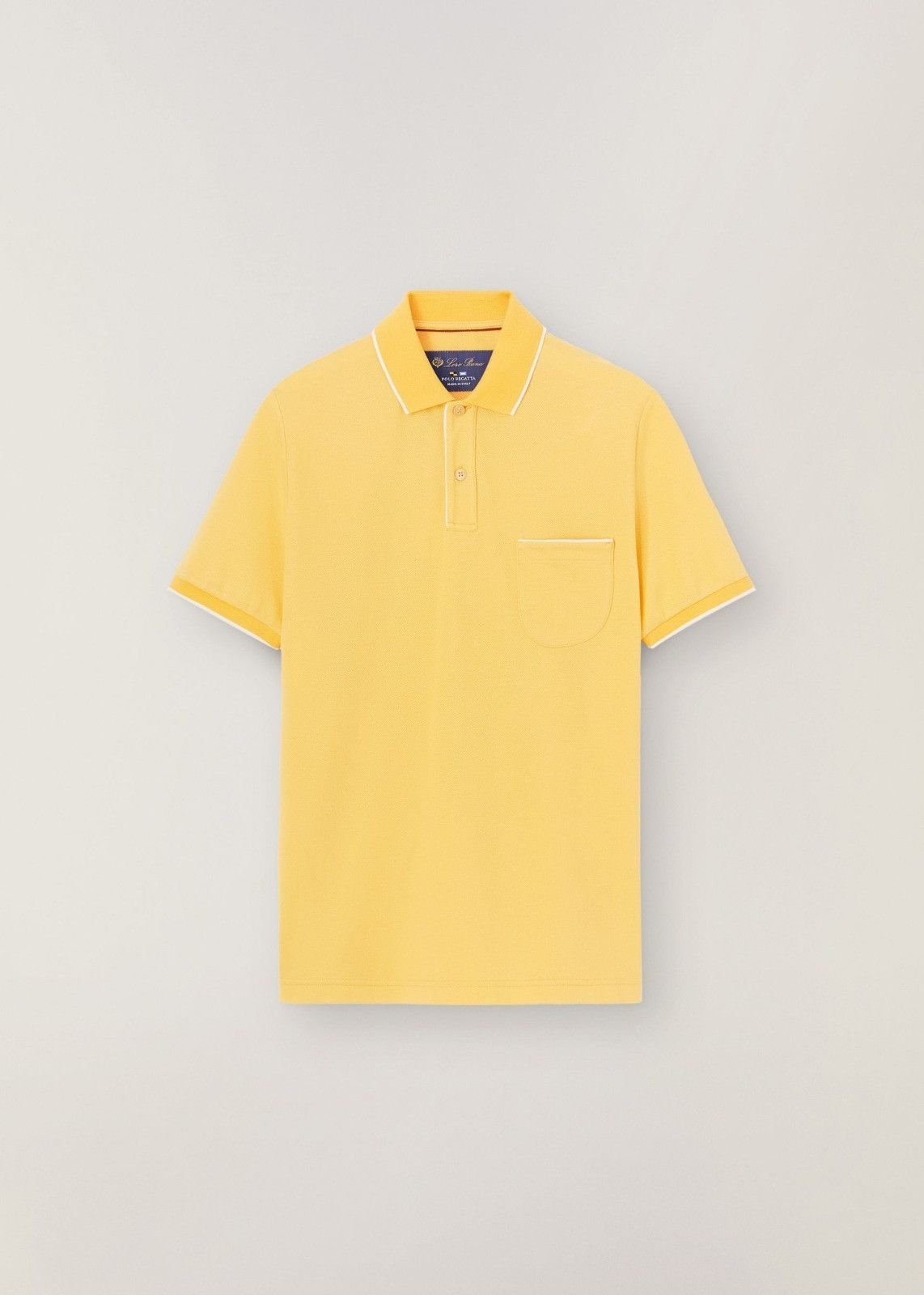 Loro Piana o1srvl11e0924 Regatta Polo Shirt in Yellow Size US L / EU 52-54 / 3 - 1 Thumbnail