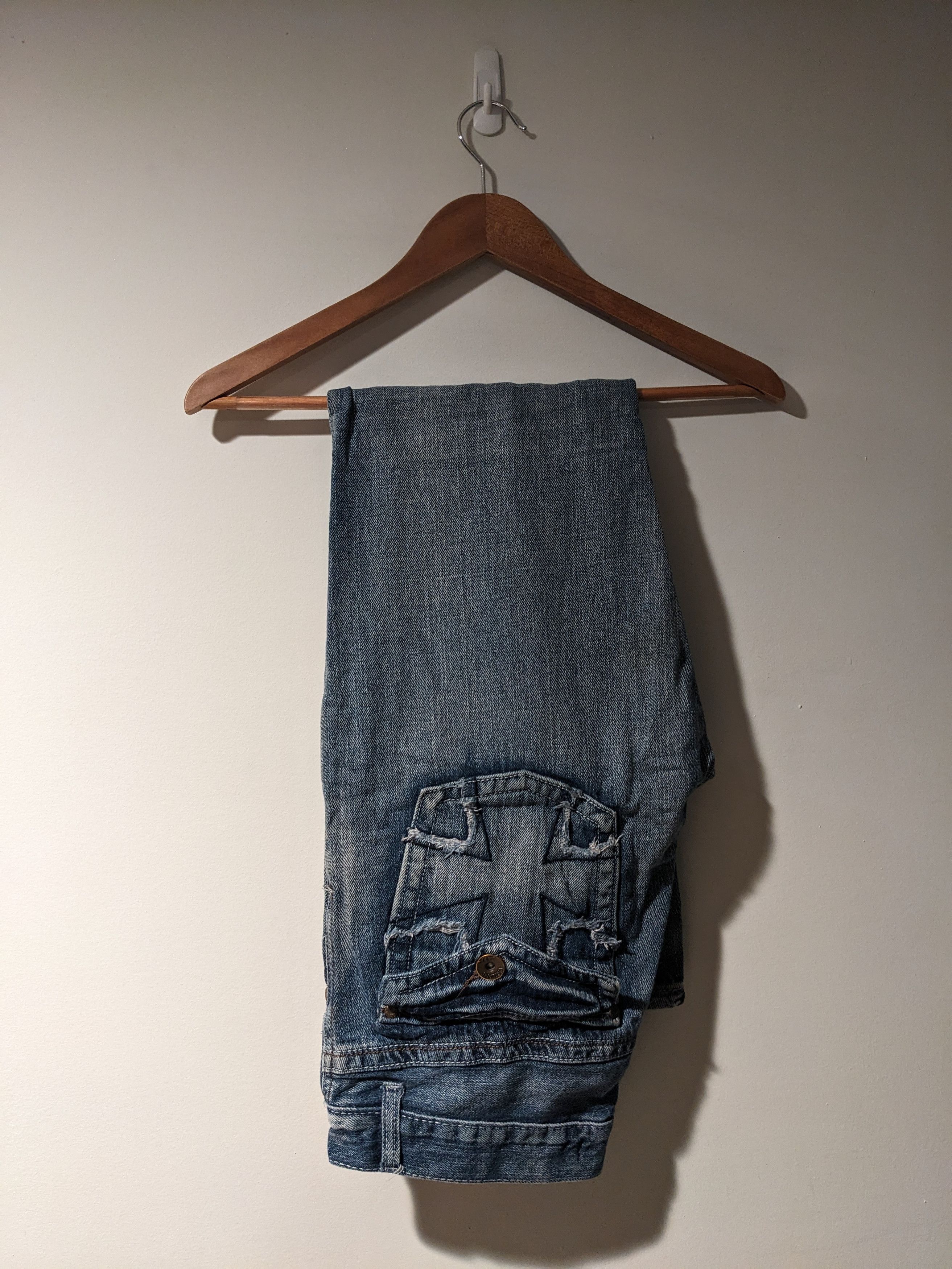 Southpole × Vintage Vintage Y2K Vigilant Jeans Cross 32 x 32 Baggy Denim Jeans Size US 32 / EU 48 - 1 Thumbnail