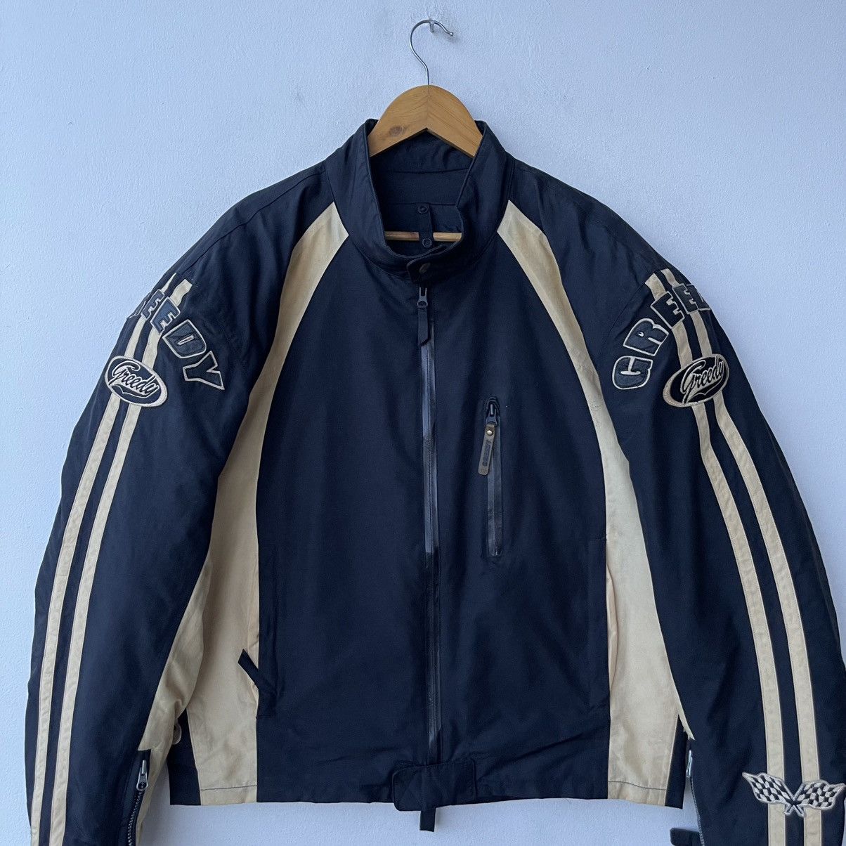 Kadoya Vintage GREEDY Japanese Motorsports Jacket Biker Racing Gear Size US XL / EU 56 / 4 - 4 Thumbnail