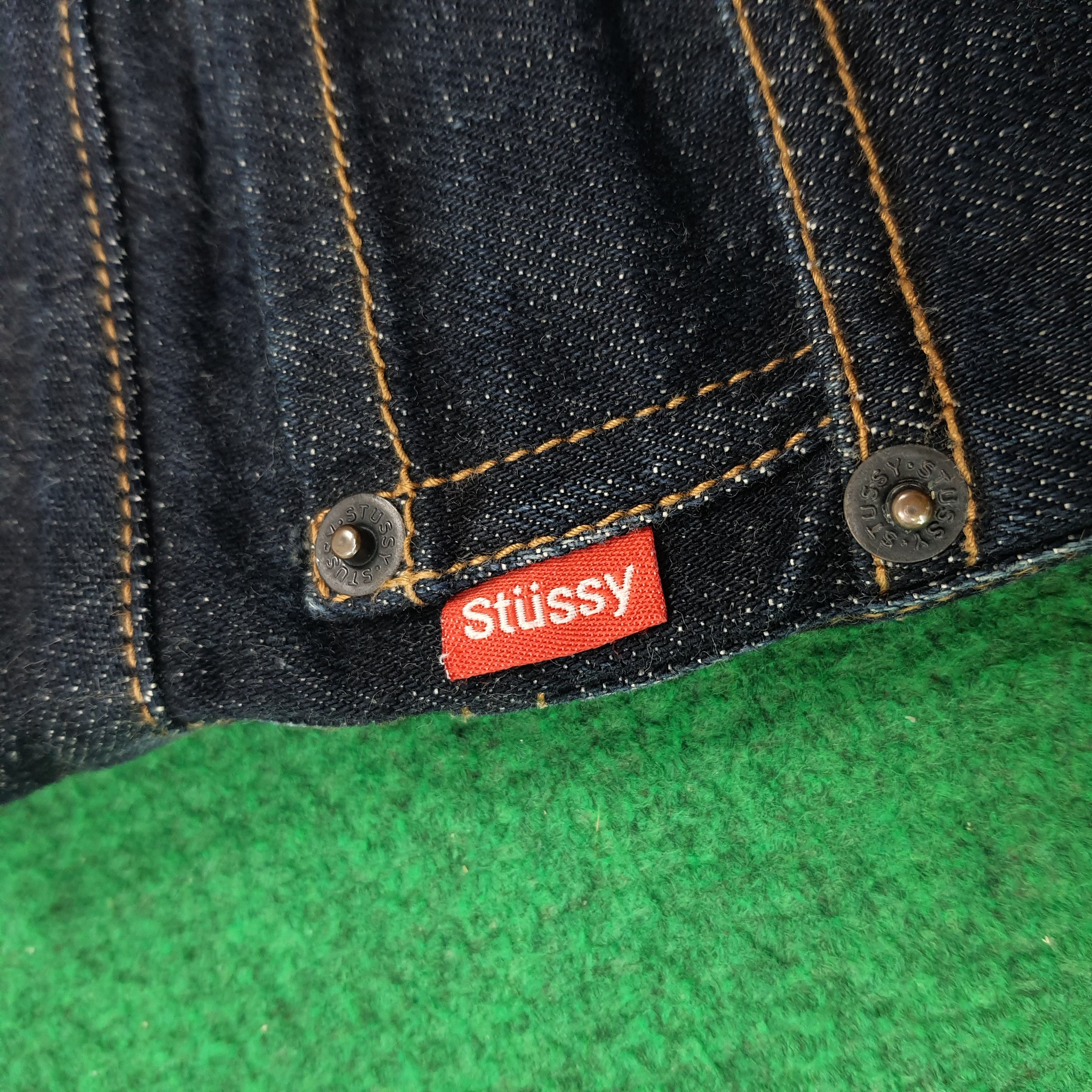 Stussy Vintage Stussy Streetwear Custom Logo Jeans C272N25 Size US 30 / EU 46 - 7 Thumbnail